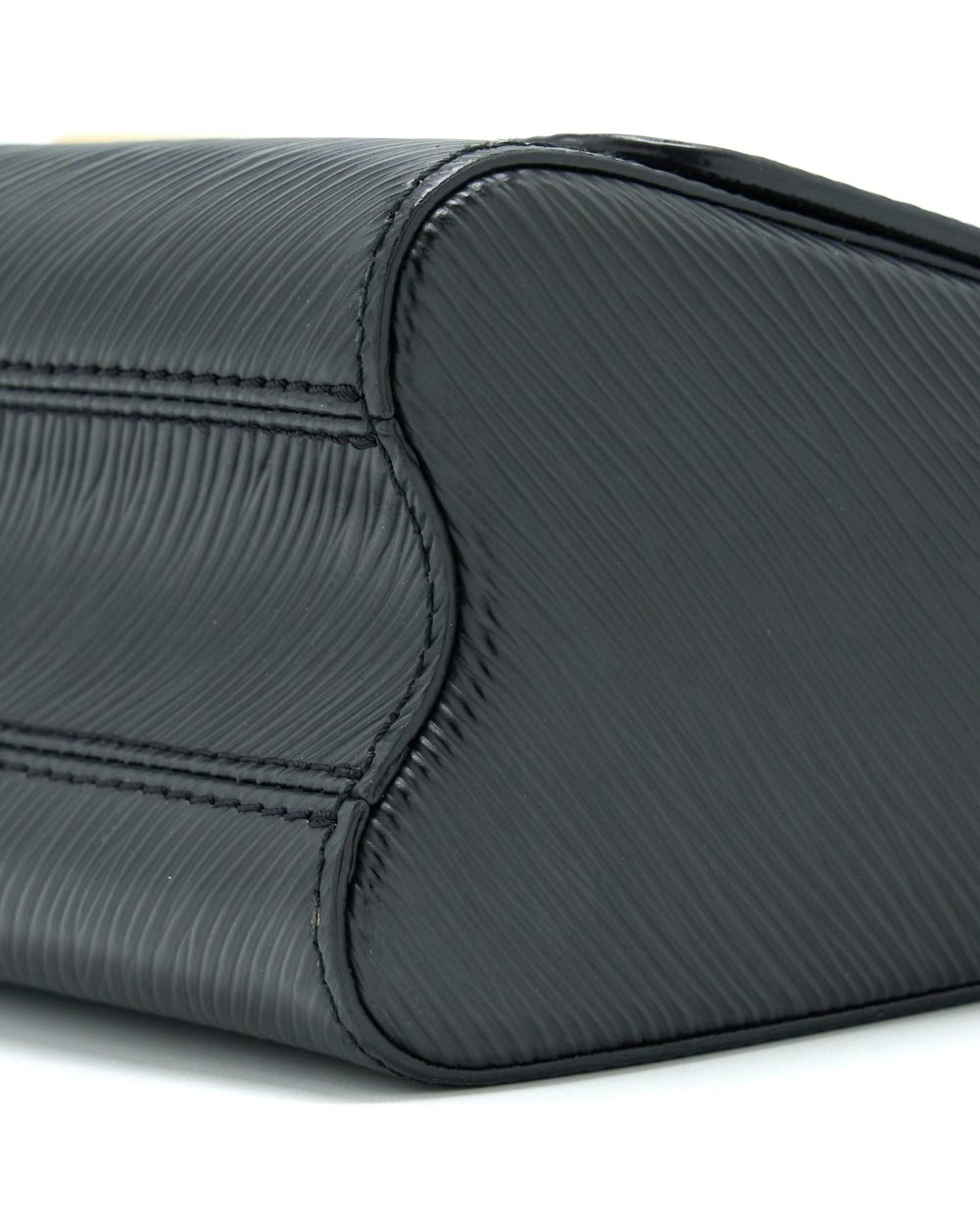 AAA Replica Louis Vuitton LV TWIST MM EPI BLACK GHW