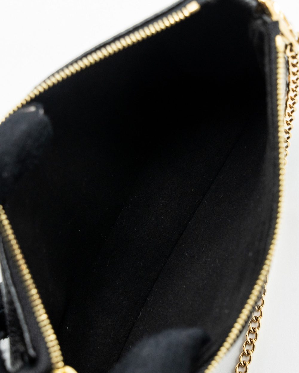 AAA Replica Louis Vuitton LV MINI POCHETTE ACCESSORIES BICOLOUR MONOGRAM EMPREINTE LEATHER GHW (NEW VERSION)