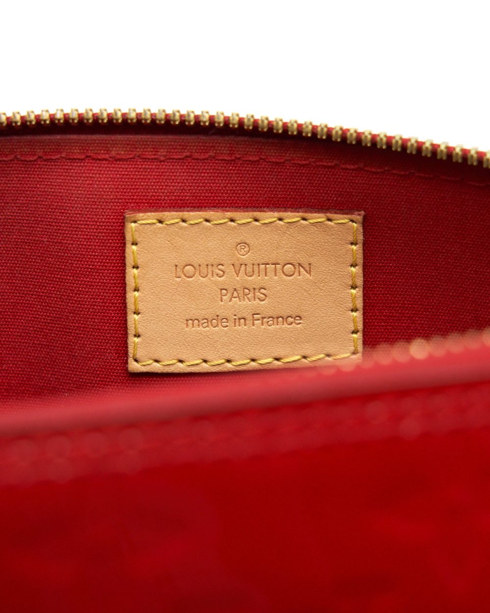 AAA Replica Louis Vuitton LV ALMA BB IN PATENT LEATHER RED