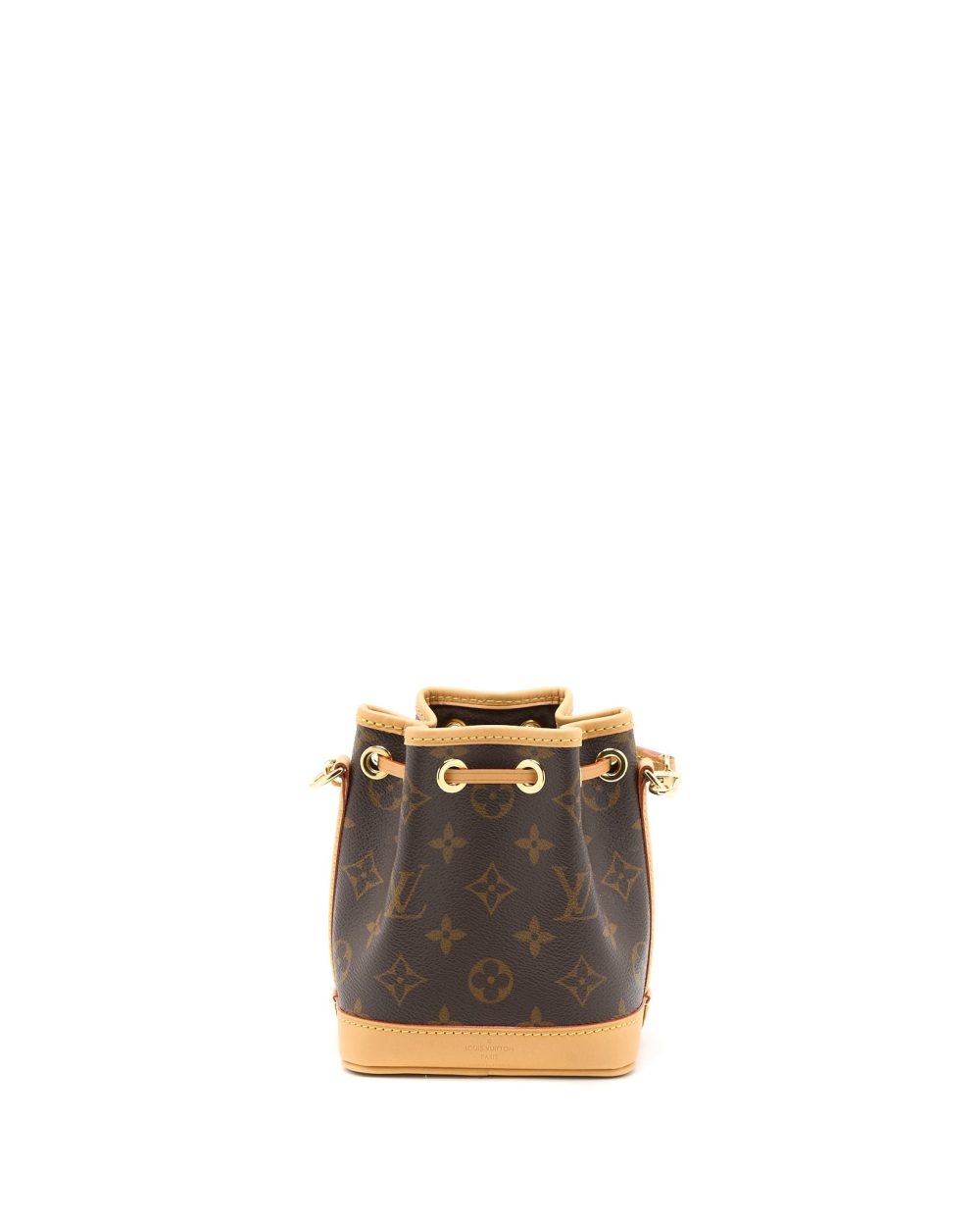AAA Replica Louis Vuitton LV NANO NOE MONOGRAM CANVAS GHW