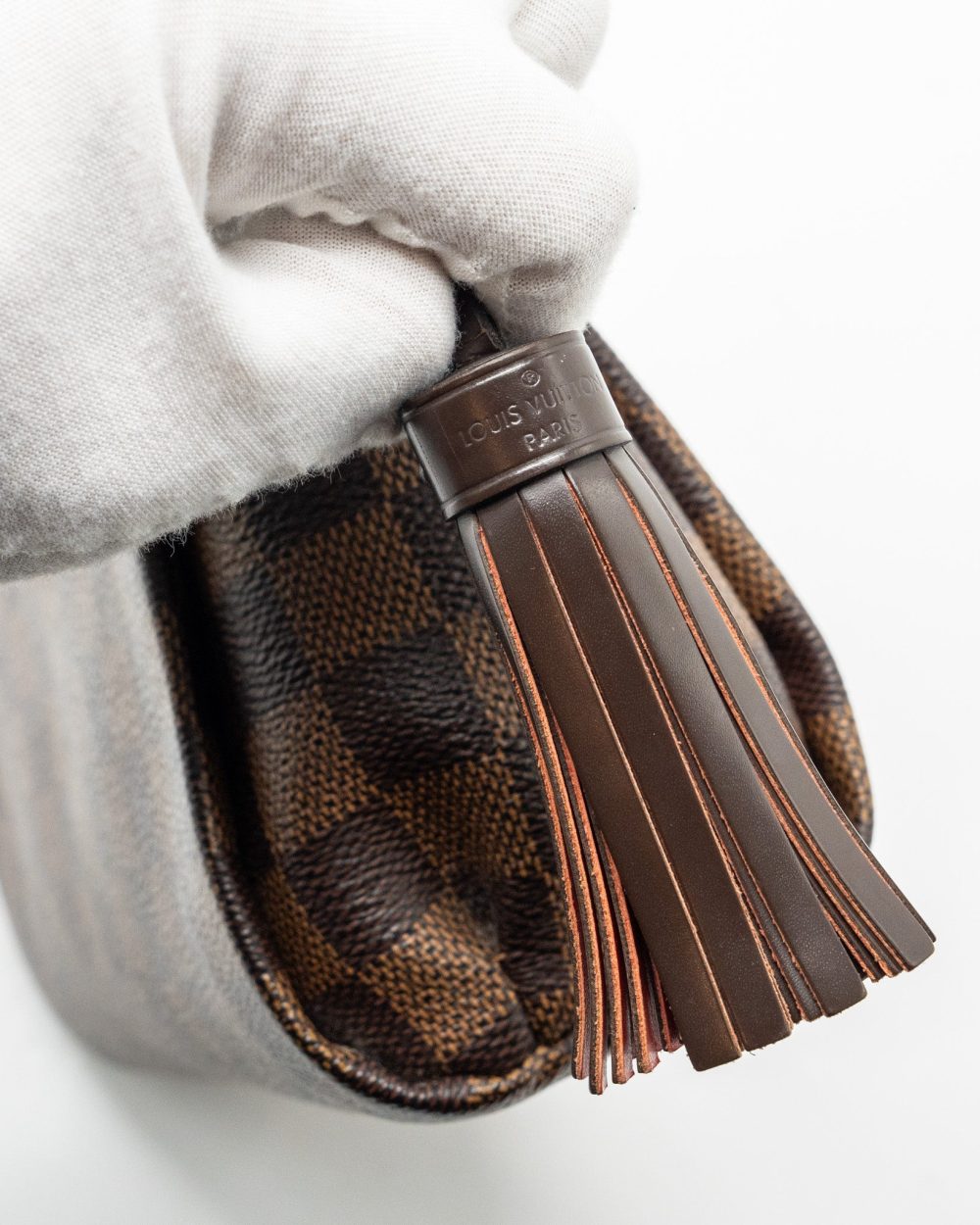 AAA Replica Louis Vuitton LV CROISETTE DAMIER EBENE GHW