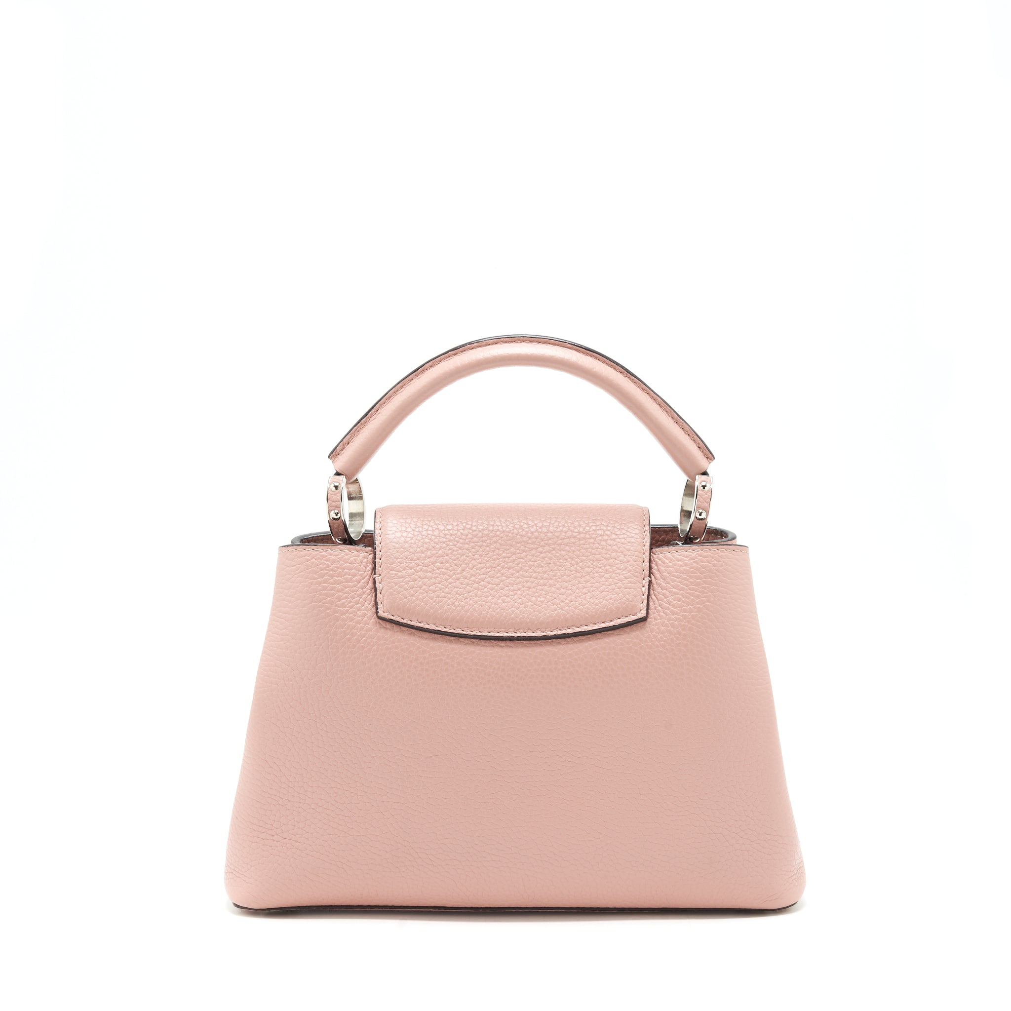 AAA Replica Louis Vuitton LV CAPUCINES BB LIGHT PINK SHW