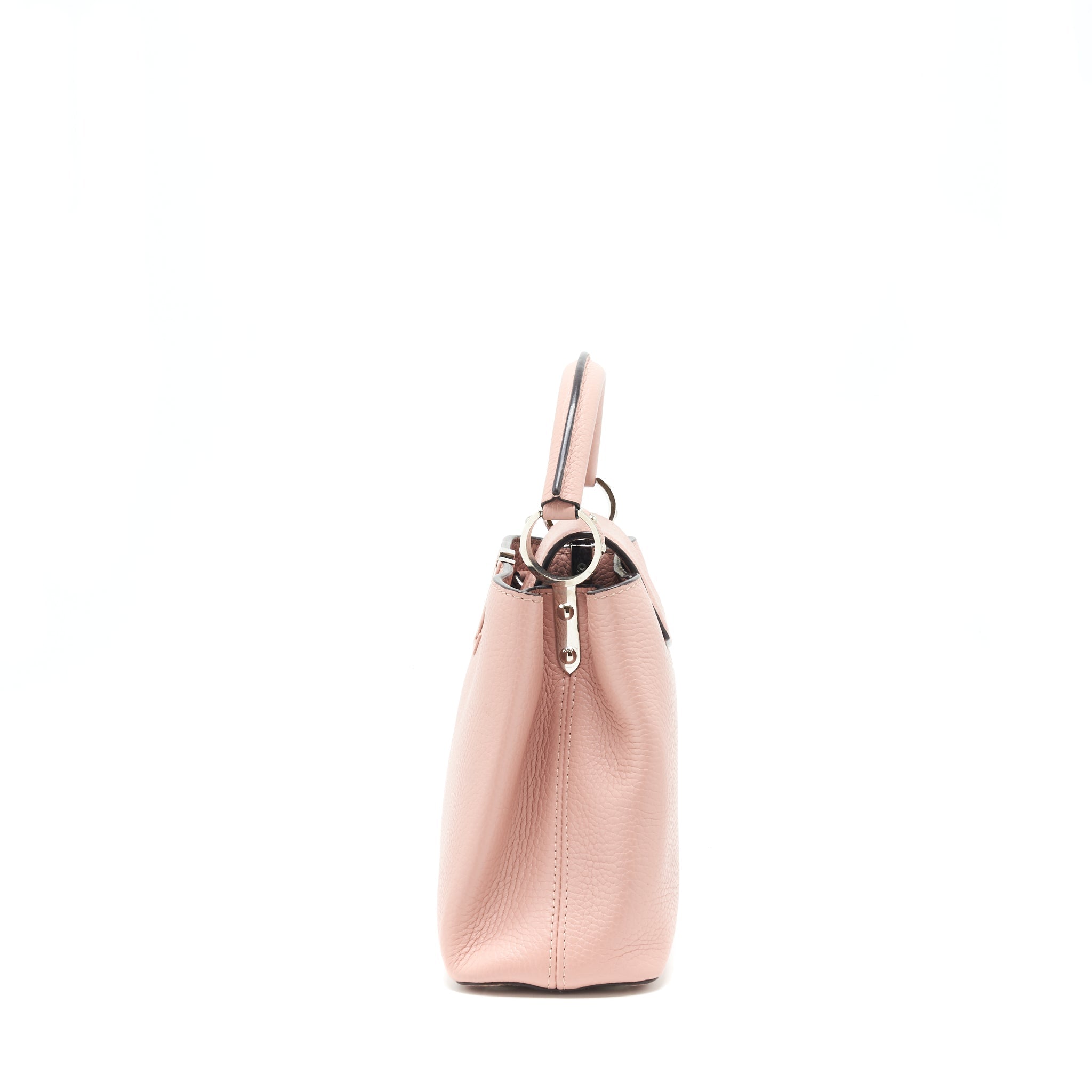 AAA Replica Louis Vuitton LV CAPUCINES BB LIGHT PINK SHW