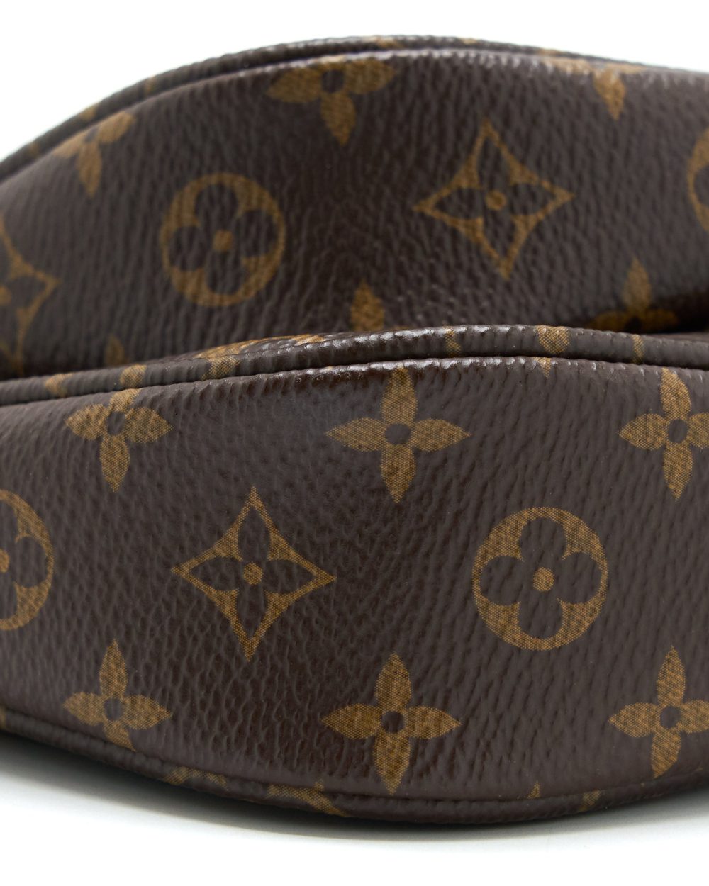 AAA Replica Louis Vuitton LV MULTI POCHETTE ACCESSORIES MONOGRAM CANVAS KHAKI STRAP GHW (NEW VERSION)