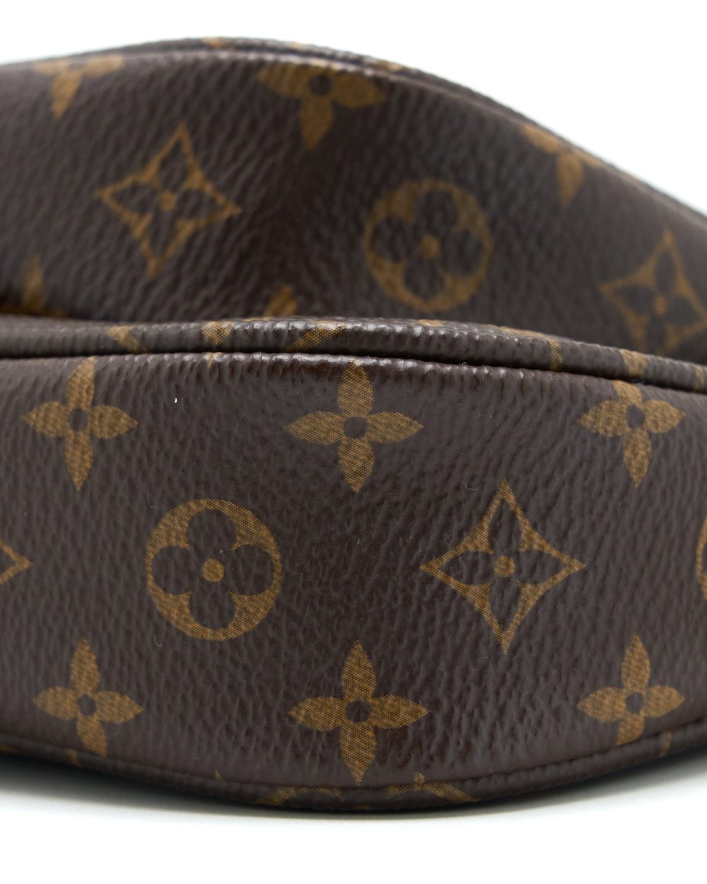 AAA Replica Louis Vuitton LV MULTI POCHETTE ACCESSORIES MONOGRAM CANVAS KHAKI STRAP GHW (NEW VERSION)