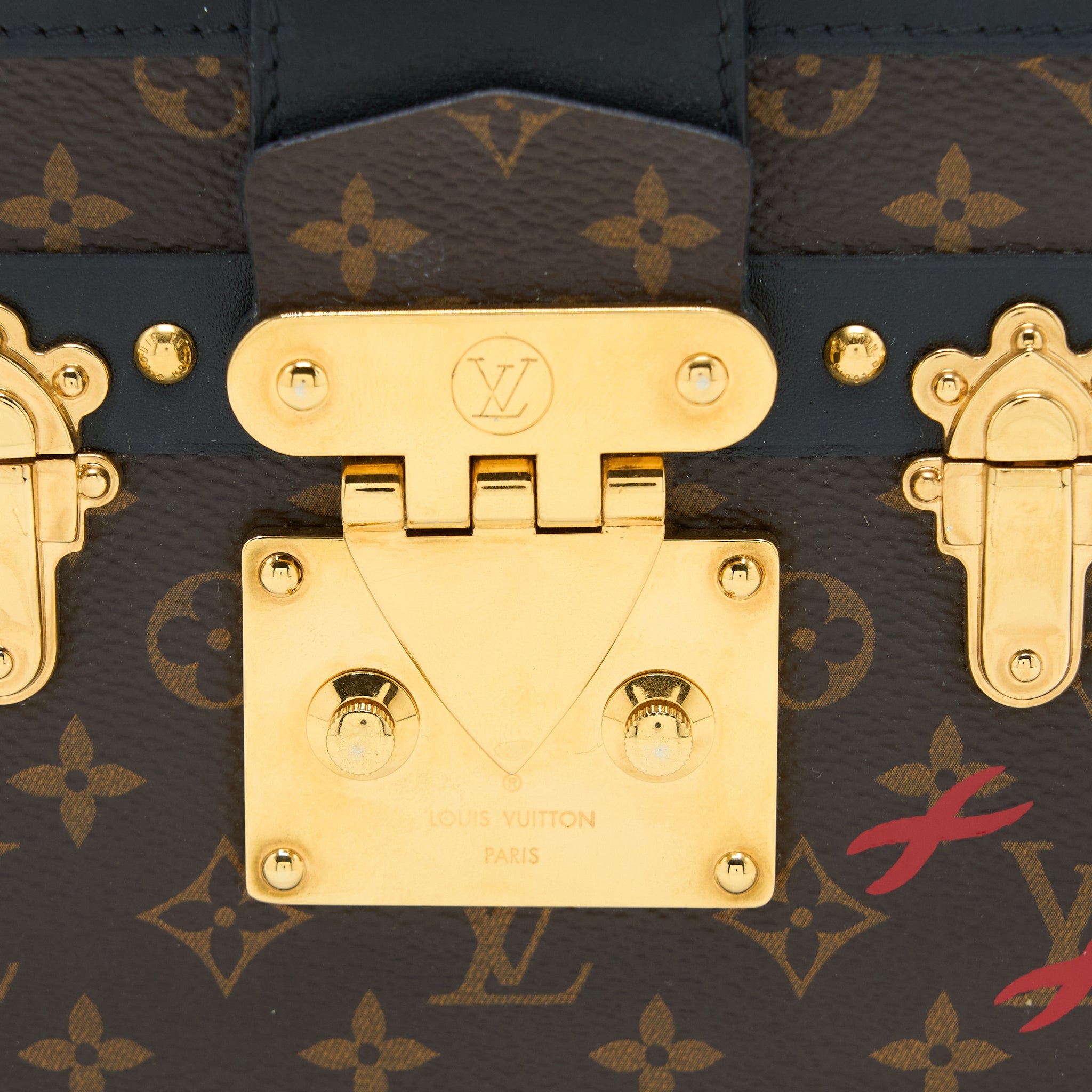 AAA Replica Louis Vuitton LV PETITE MALLE MONOGRAM CANVAS GHW