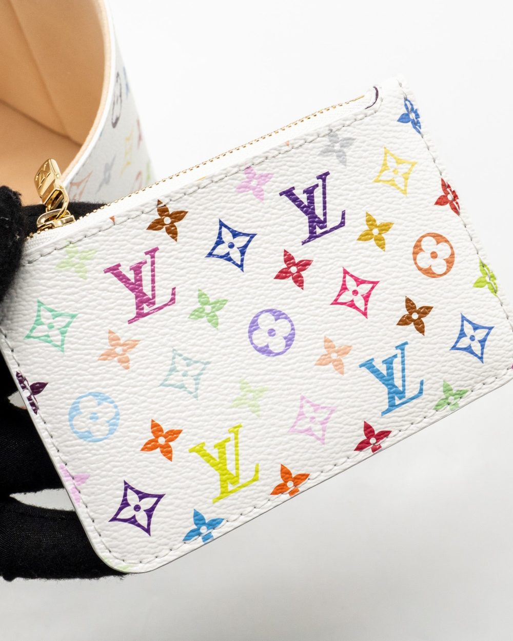 AAA Replica Louis Vuitton LV MURAKAMI ALL IN BB MONOGRAM CANVAS/LEATHER MULTICOLOUR GHW