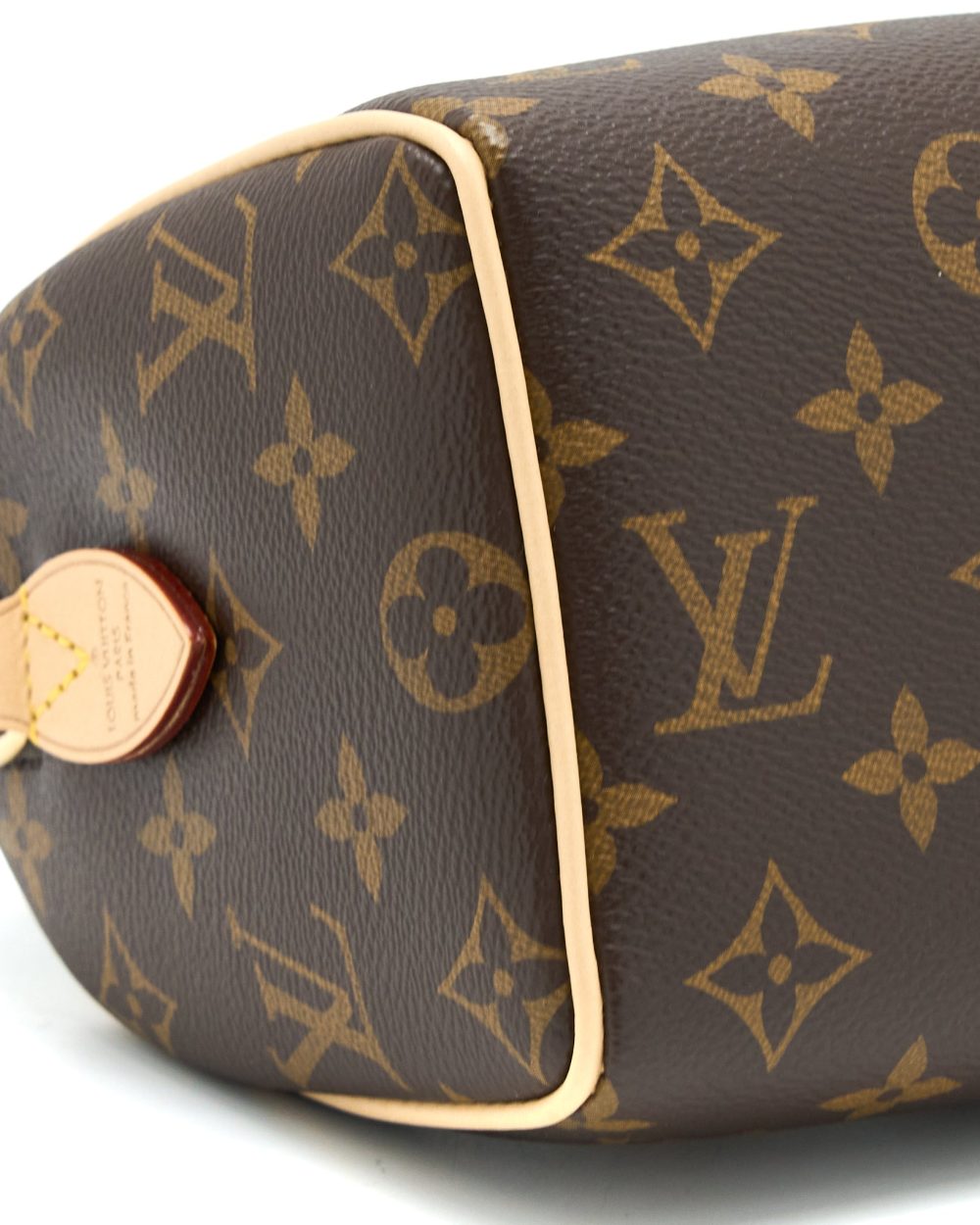 AAA Replica Louis Vuitton LV SPEEDY BANDOULIERE 20 MONOGRAM CANVAS BLACK STRAP GHW (NEW VERSION)