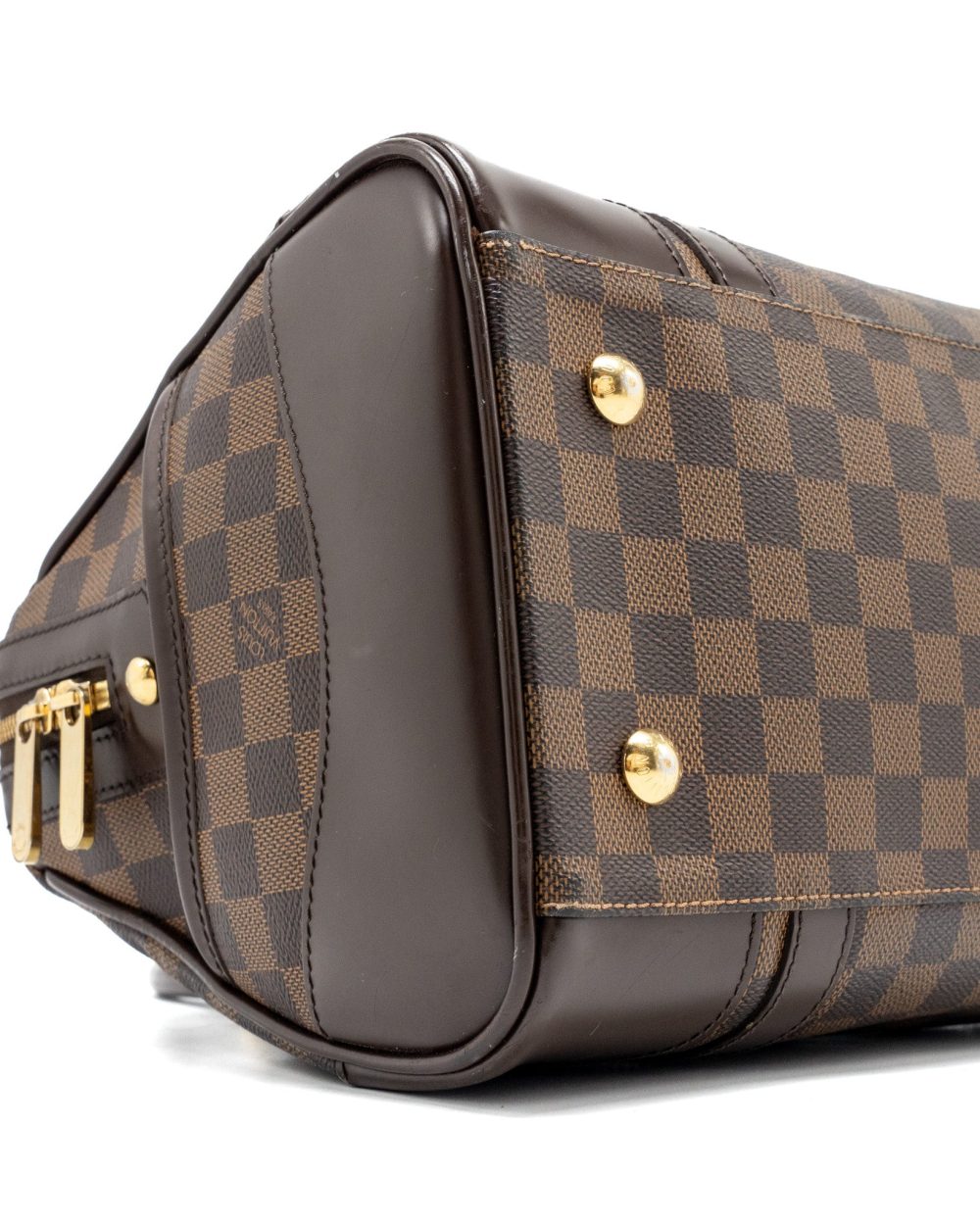 AAA Replica Louis Vuitton LV BERKELEY BAG DAMIER EBENE GHW