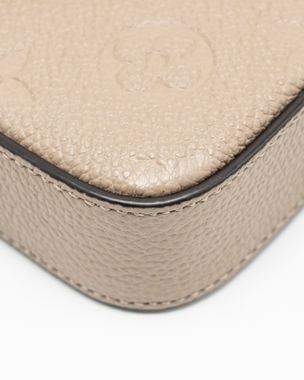 AAA Replica Louis Vuitton LV FELICIE POCHETTE MONOGRAM EMPREINTE TOURTERELLE GHW