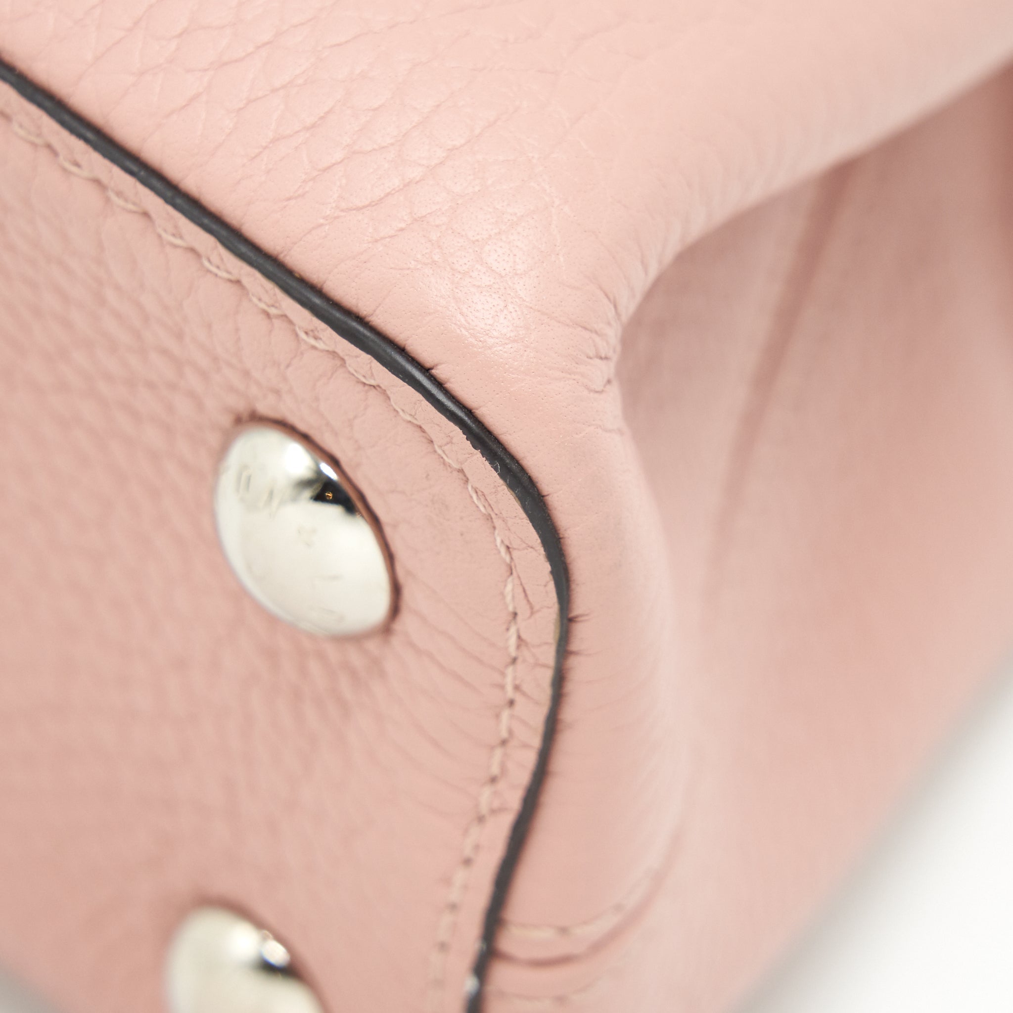 AAA Replica Louis Vuitton LV CAPUCINES BB LIGHT PINK SHW