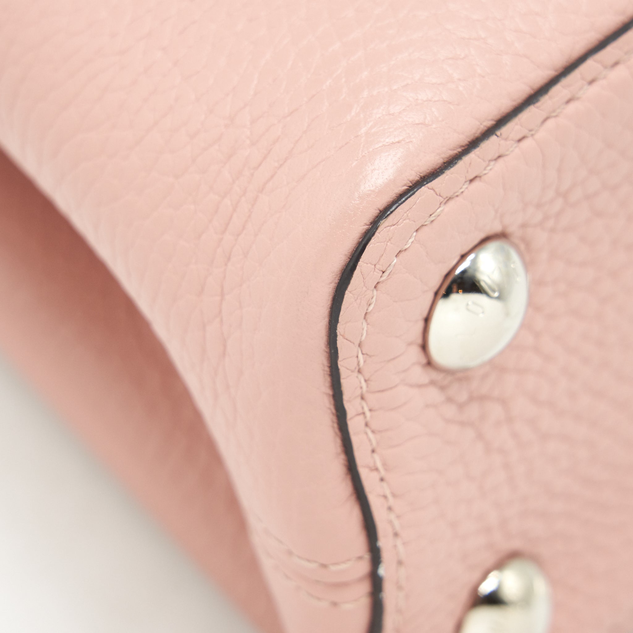 AAA Replica Louis Vuitton LV CAPUCINES BB LIGHT PINK SHW