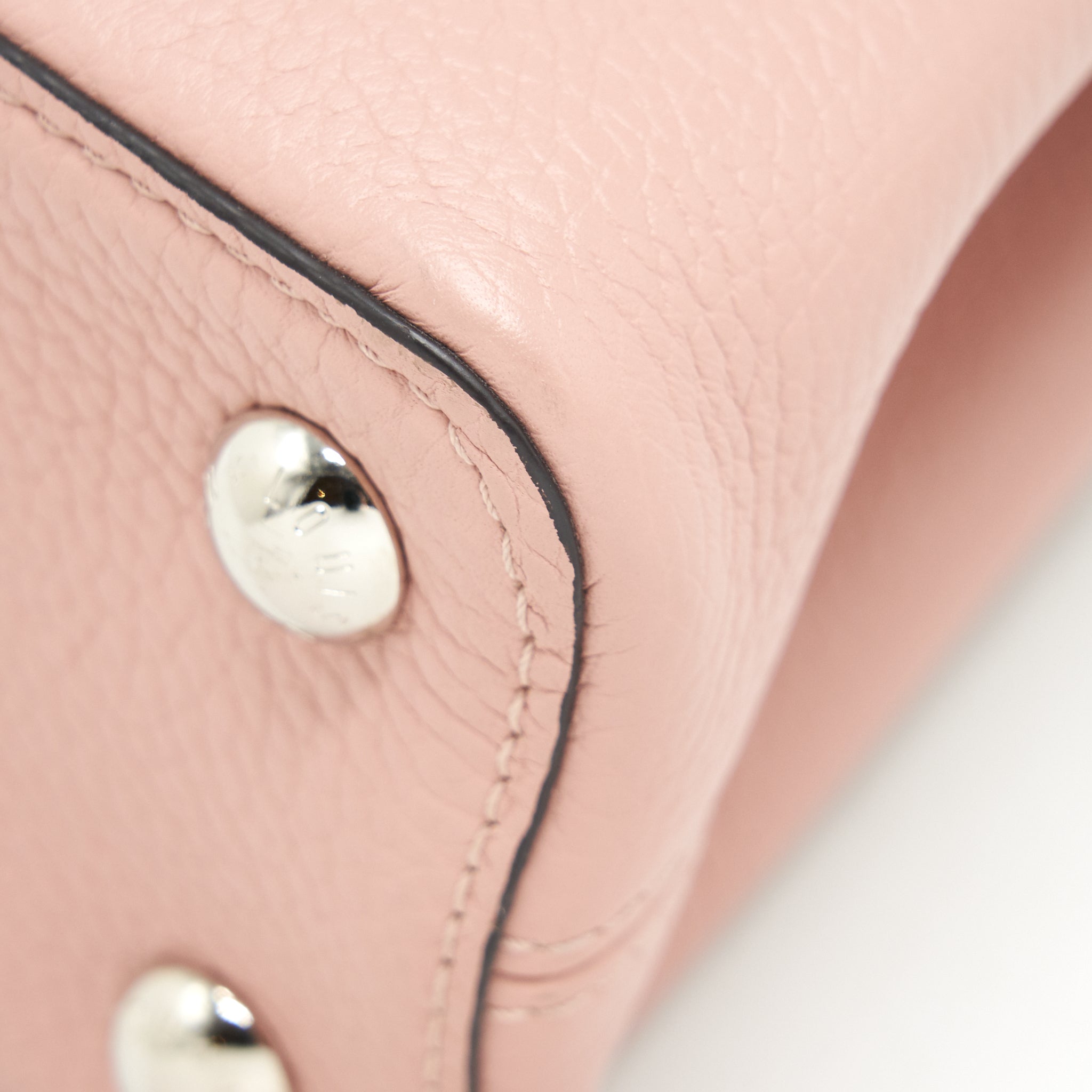 AAA Replica Louis Vuitton LV CAPUCINES BB LIGHT PINK SHW