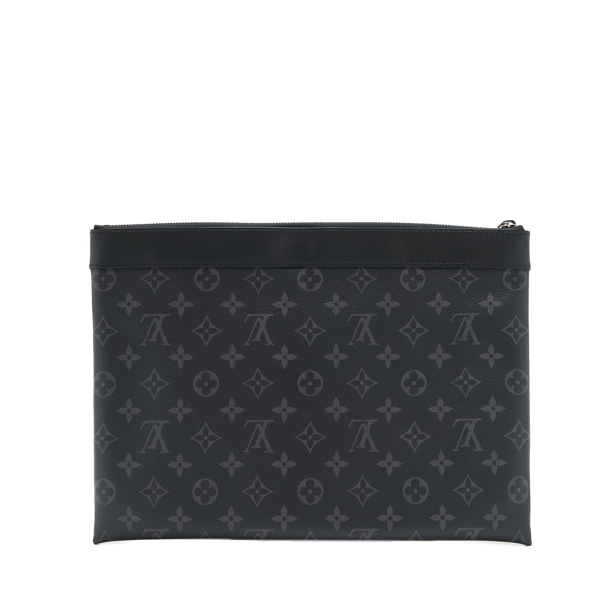 AAA Replica Louis Vuitton LV DISCOVERY POUCH MONOGRAM ECLIPSE COATED CANVAS