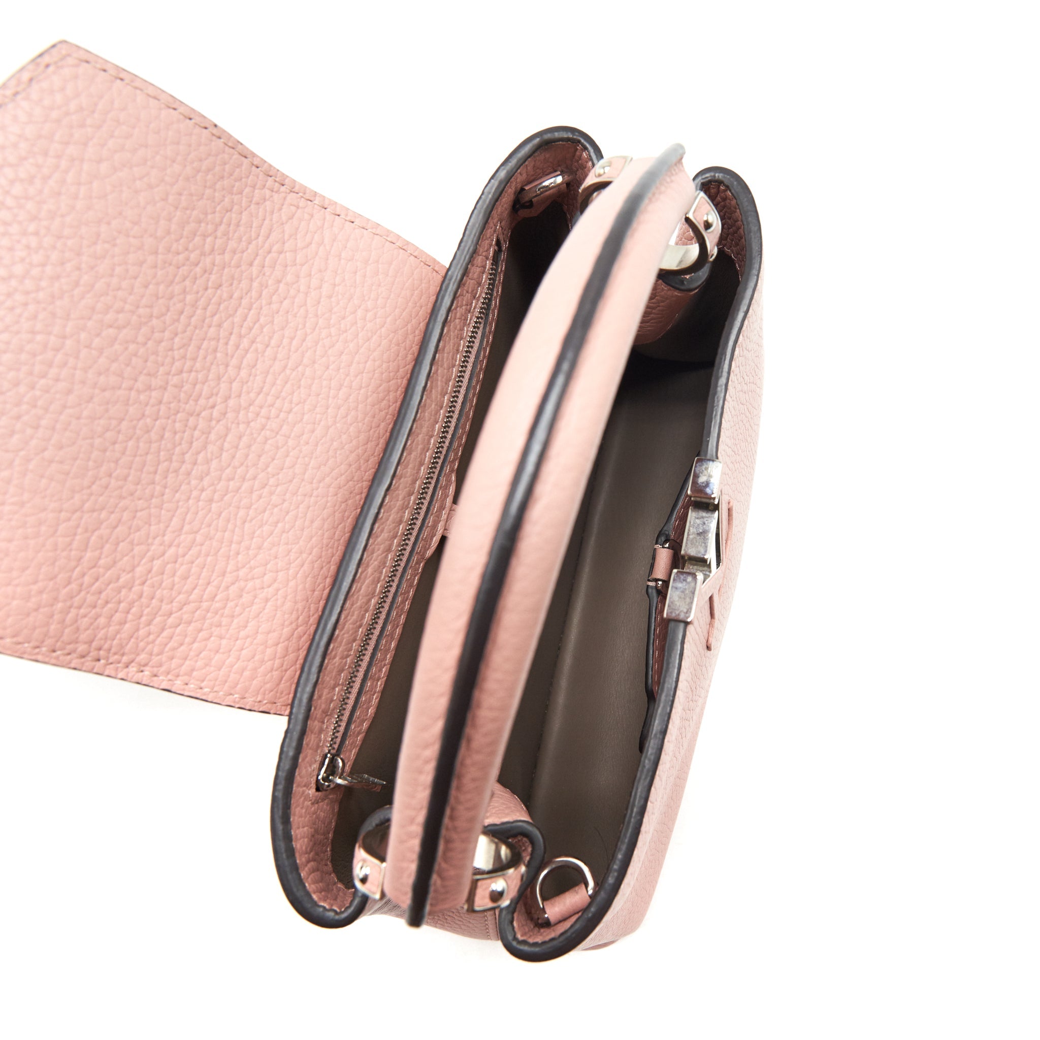 AAA Replica Louis Vuitton LV CAPUCINES BB LIGHT PINK SHW