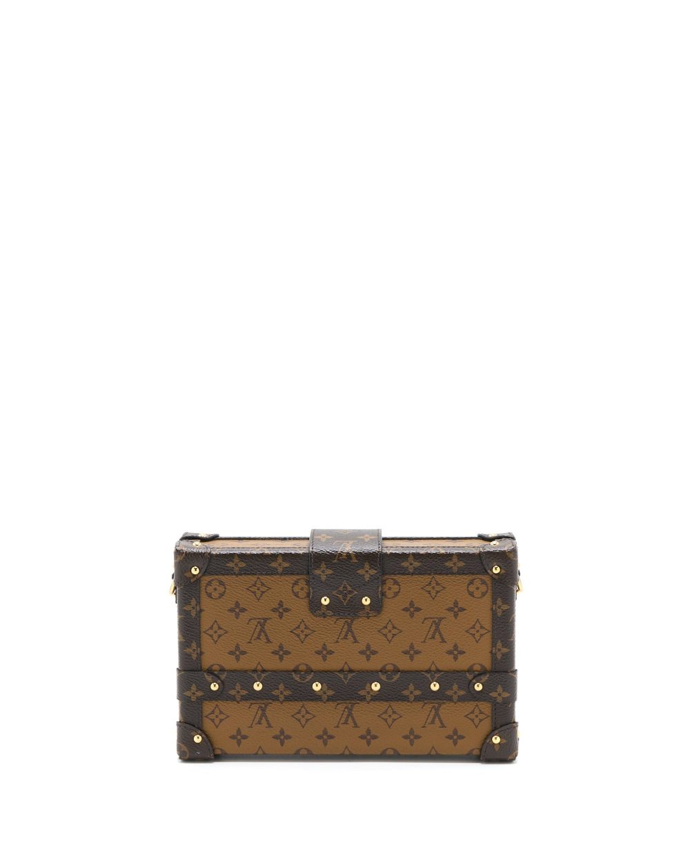 AAA Replica Louis Vuitton LV PETIT MALLE MONOGRAM REVERSE CANVAS GHW