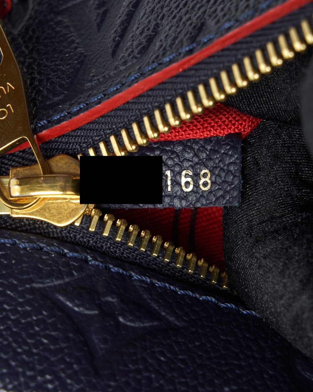 AAA Replica Louis Vuitton LV POCHETTE MÉTIS MONOGRAM EMPREINTE MARINE ROUGE GHW