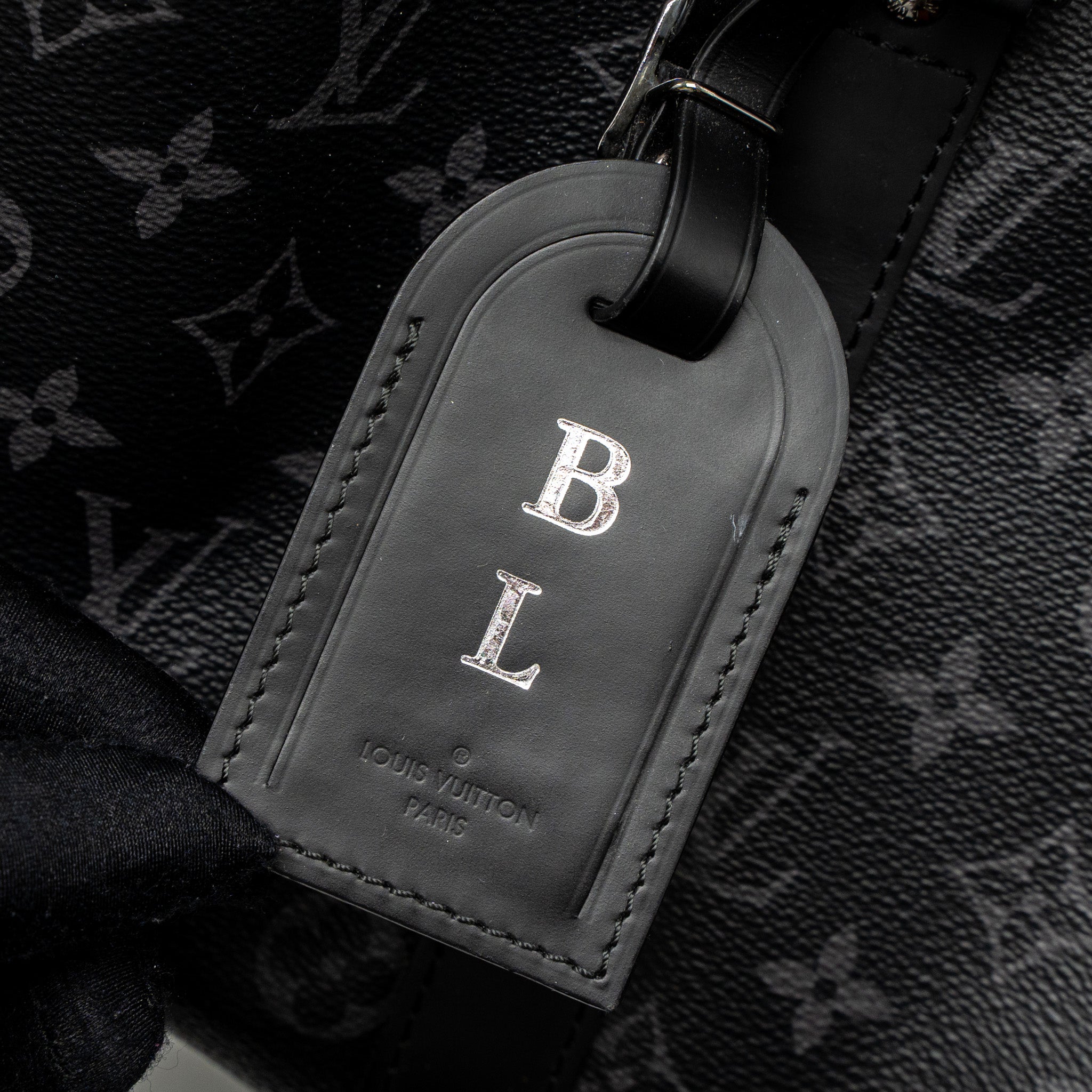 AAA Replica Louis Vuitton LV Keepall Bandoulière 45 Monogram Eclipse Canvas SHW