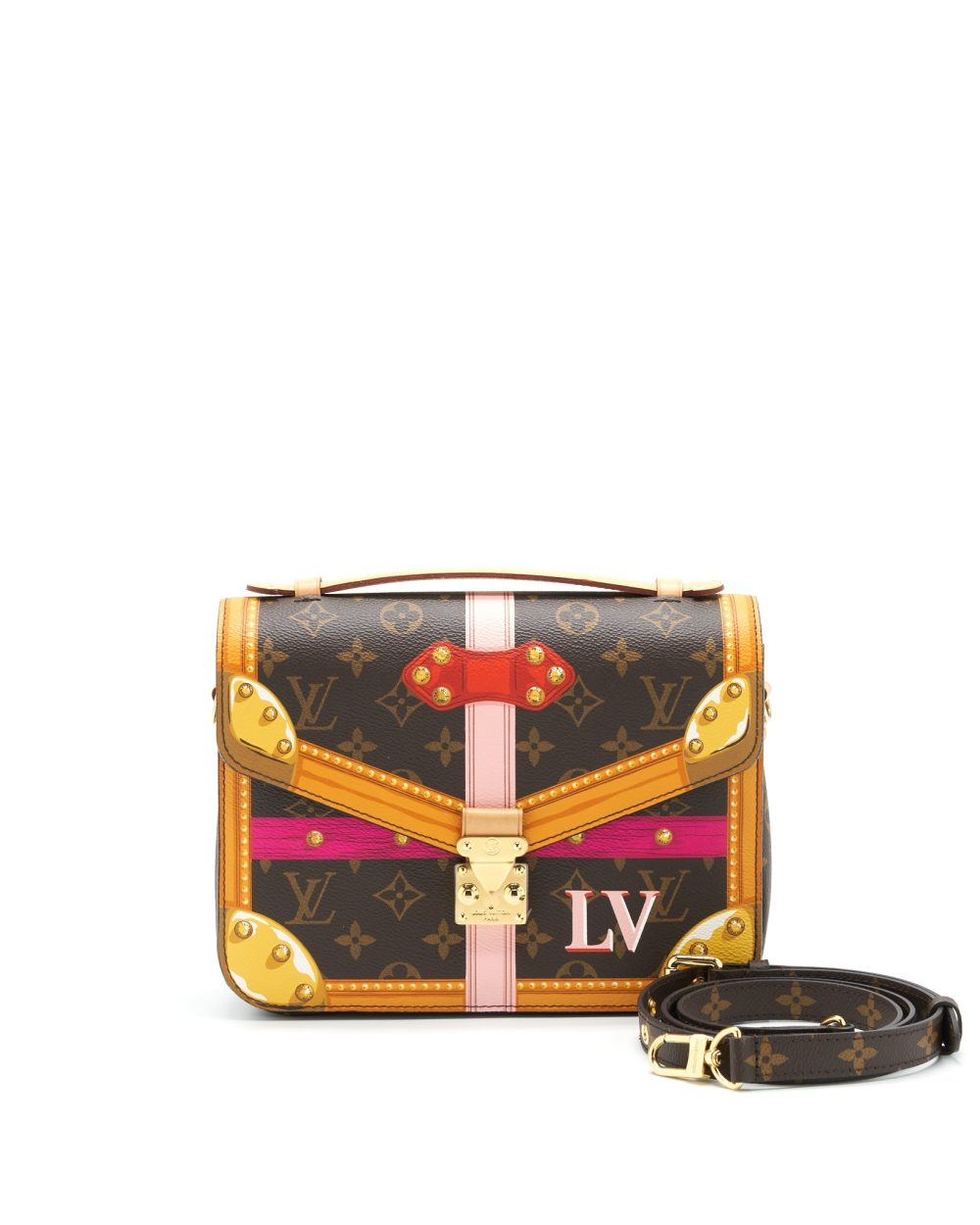 AAA Replica Louis Vuitton LV POCHETTE METIS SUMMER TRUNK WORLD TOUR 2018
