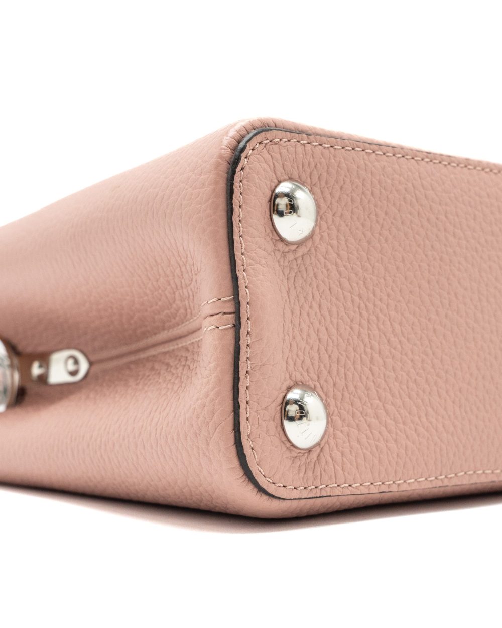 AAA Replica Louis Vuitton LV CAPUCINES BB TAURILLON CALFSKIN LIGHT PINK SHW
