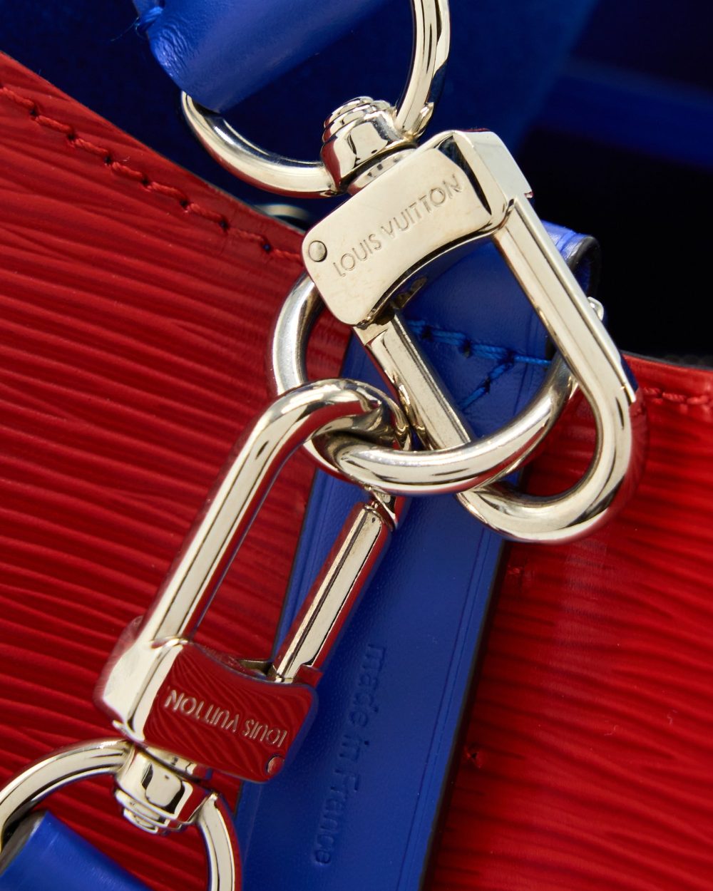 AAA Replica Louis Vuitton LV NEO NEO BAG EPI RED/BLUE SHW
