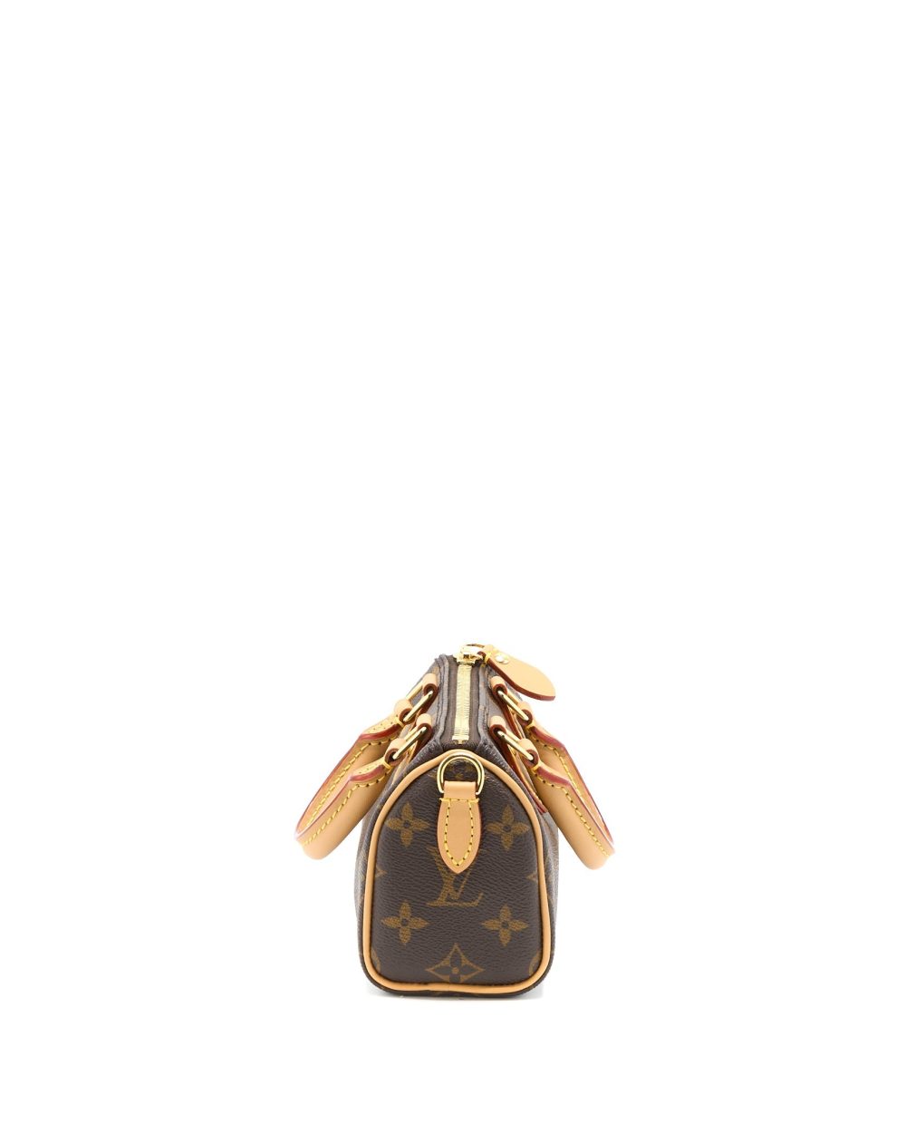 AAA Replica Louis Vuitton LV NANO SPEEDY MONOGRAM CANVAS GHW (NEW VERSION)