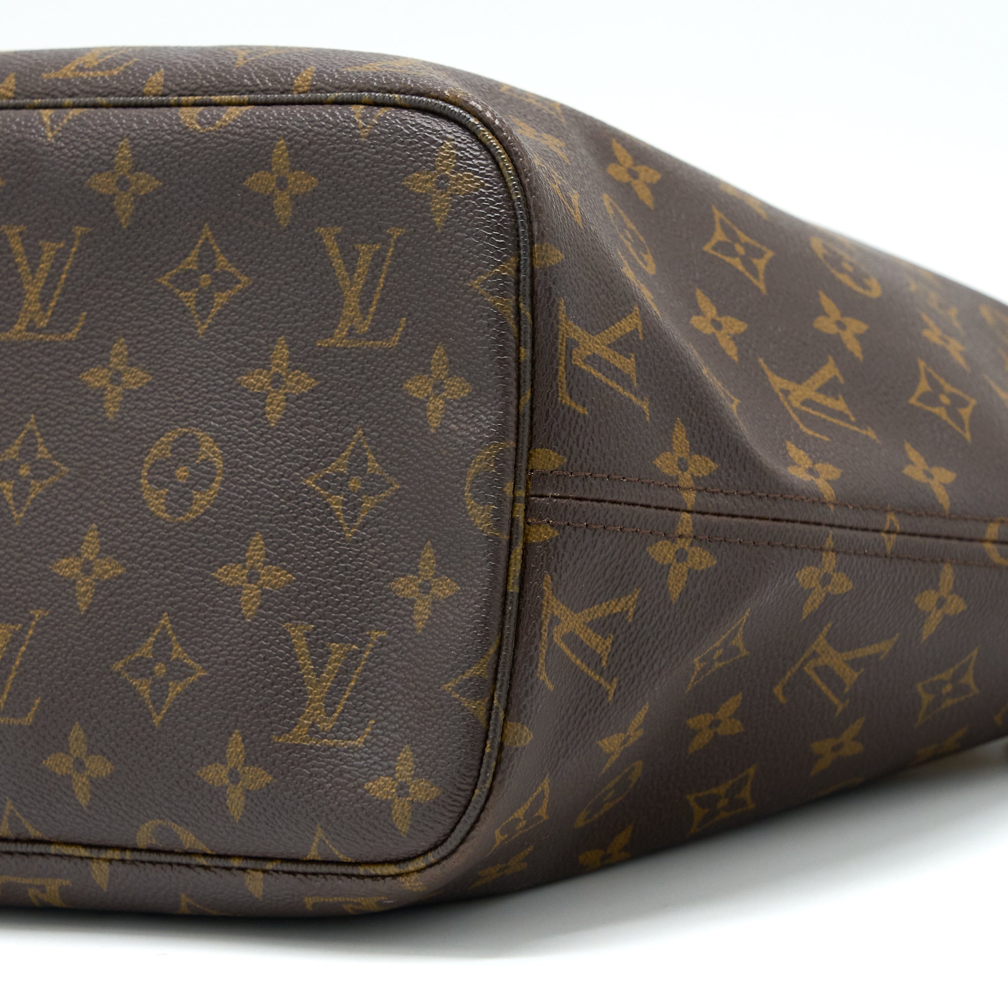 AAA Replica Louis Vuitton LV NEVERFULL MM MONOGRAM CANVAS GHW