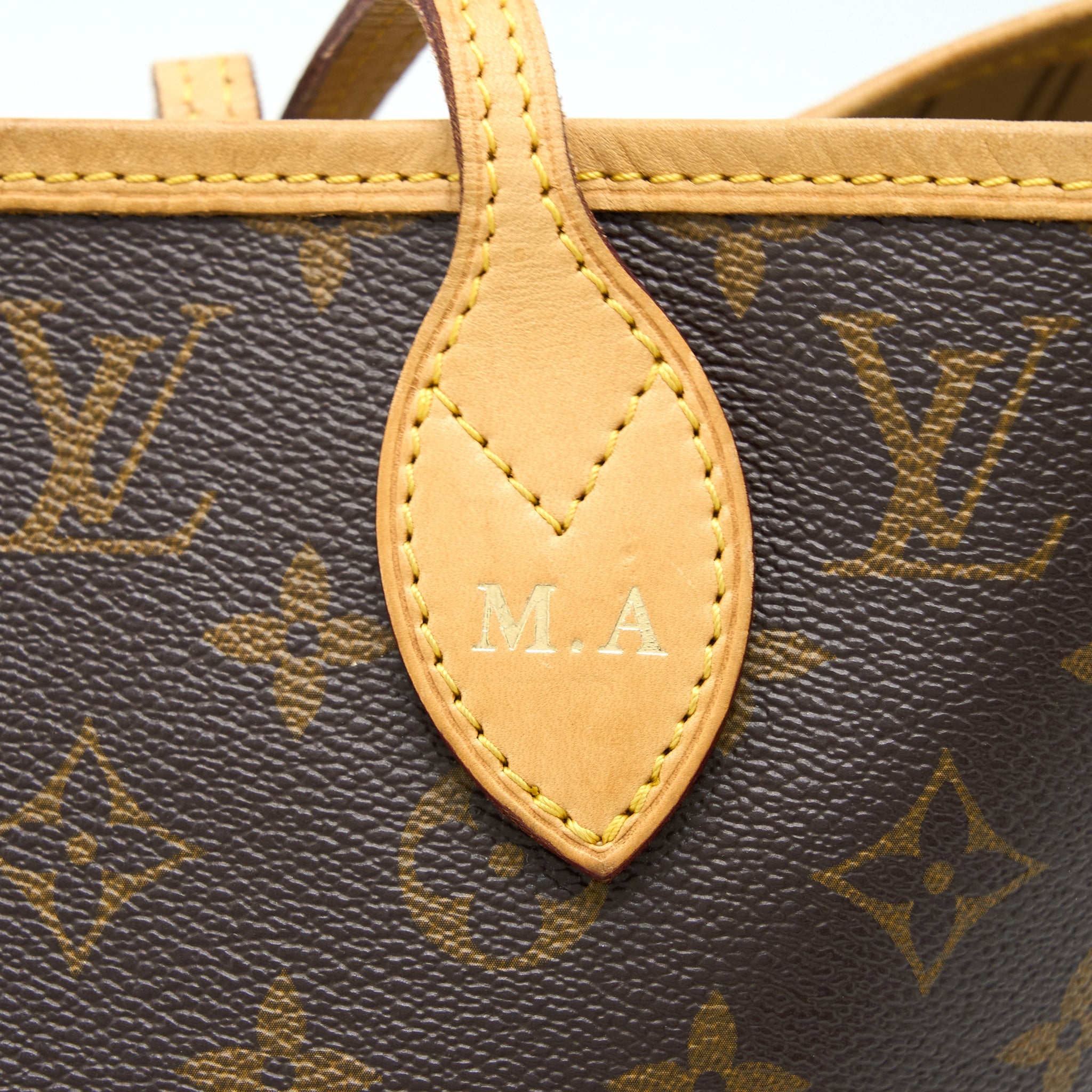 AAA Replica Louis Vuitton LV NEVERFULL MM MONOGRAM CANVAS GHW