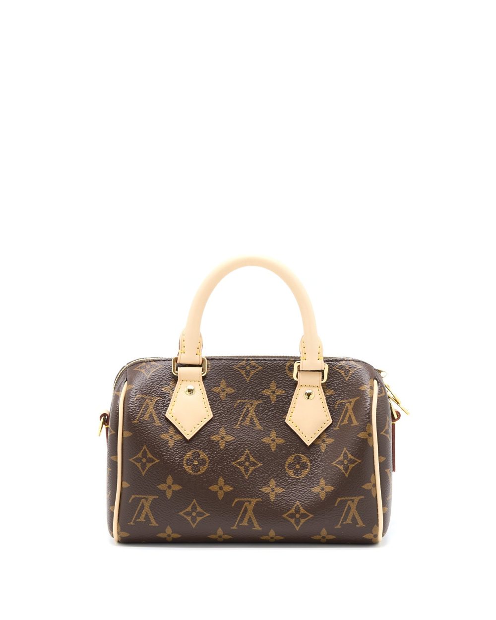 AAA Replica Louis Vuitton LV SPEEDY BANDOULIERE 20 MONOGRAM CANVAS WITH FUCHSIA STRAP GHW