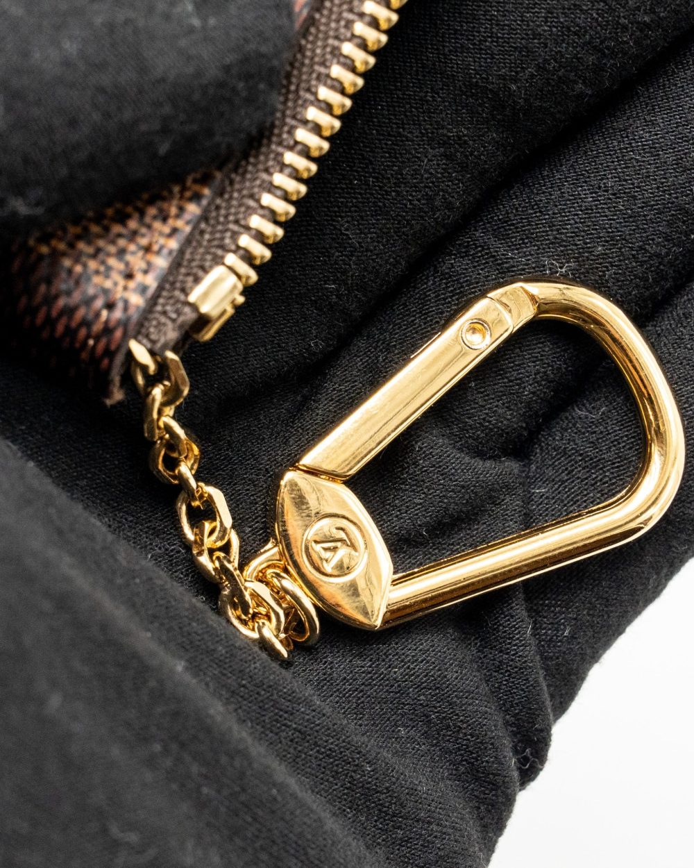 AAA Replica Louis Vuitton LV ROSALIE COIN PURSE MONOGRAM CANVAS FUCHSIA, KEY POUCH DAMIER EBENE GHW(SELL IN A SET)