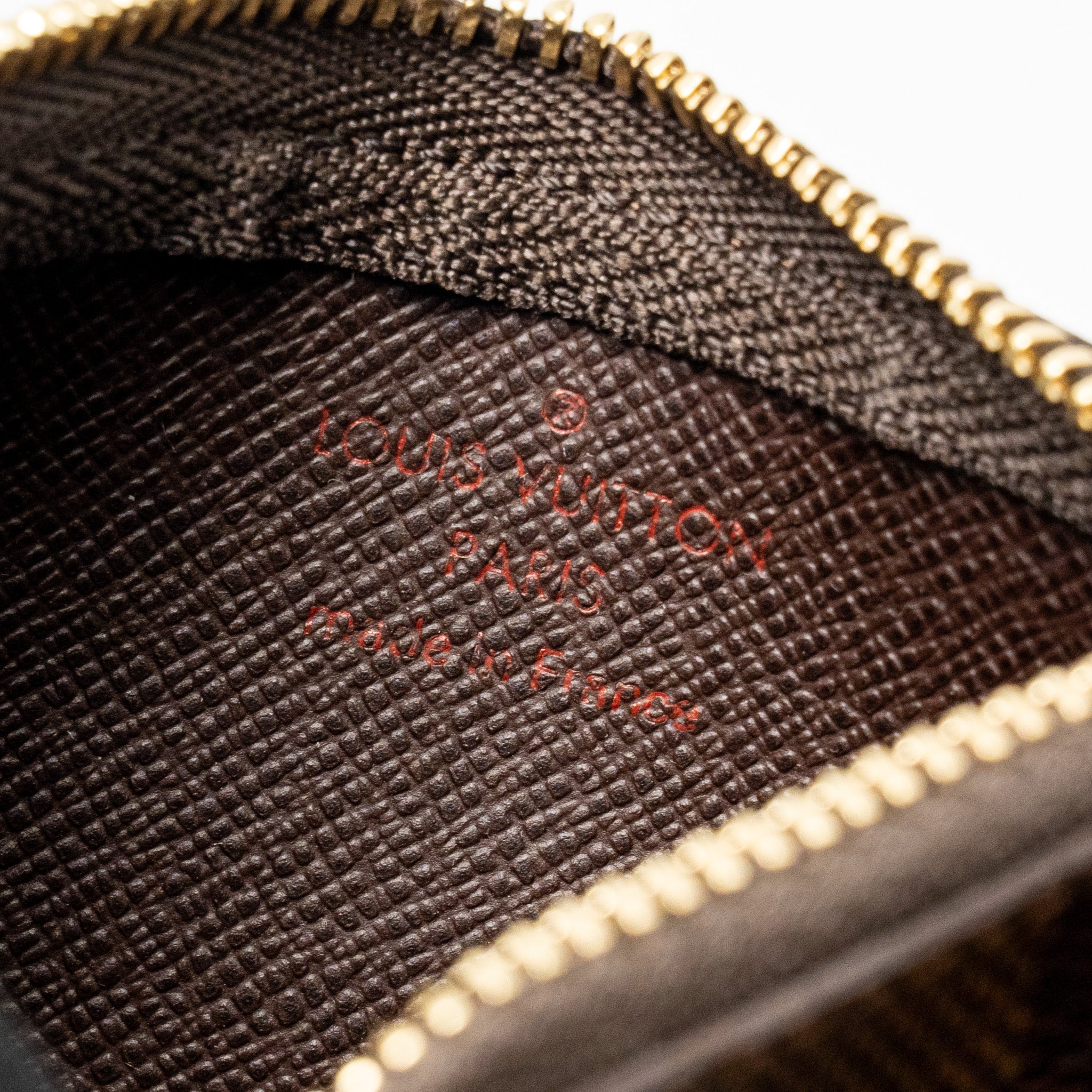 AAA Replica Louis Vuitton LV ROSALIE COIN PURSE MONOGRAM CANVAS FUCHSIA, KEY POUCH DAMIER EBENE GHW(SELL IN A SET)
