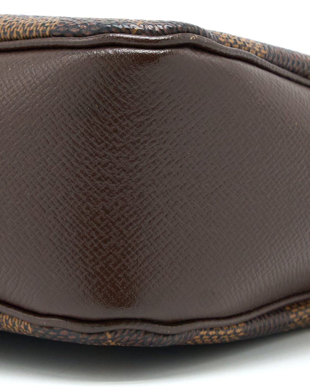 AAA Replica Louis Vuitton LV MINI CLUTCH DAMIER EBENE CANVAS GHW
