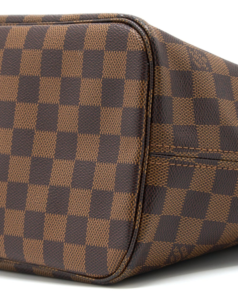 AAA Replica Louis Vuitton LV NEVERFULL MM DAMIER EBENE CANVAS GHW