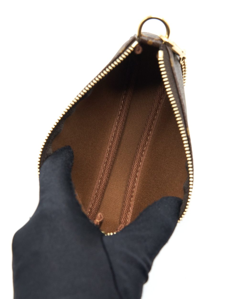 AAA Replica Louis Vuitton LV MINI POCHETTE ACCESSORIES MONOGRAM CANVAS GHW