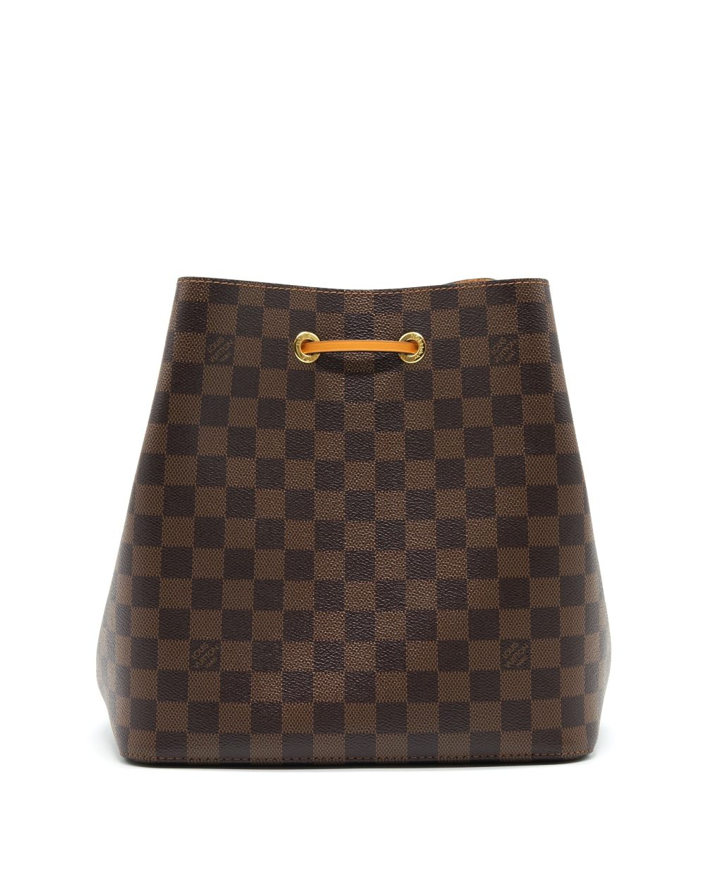 AAA Replica Louis Vuitton LV NEO NOE IN DAMIER EBENE/YELLOW