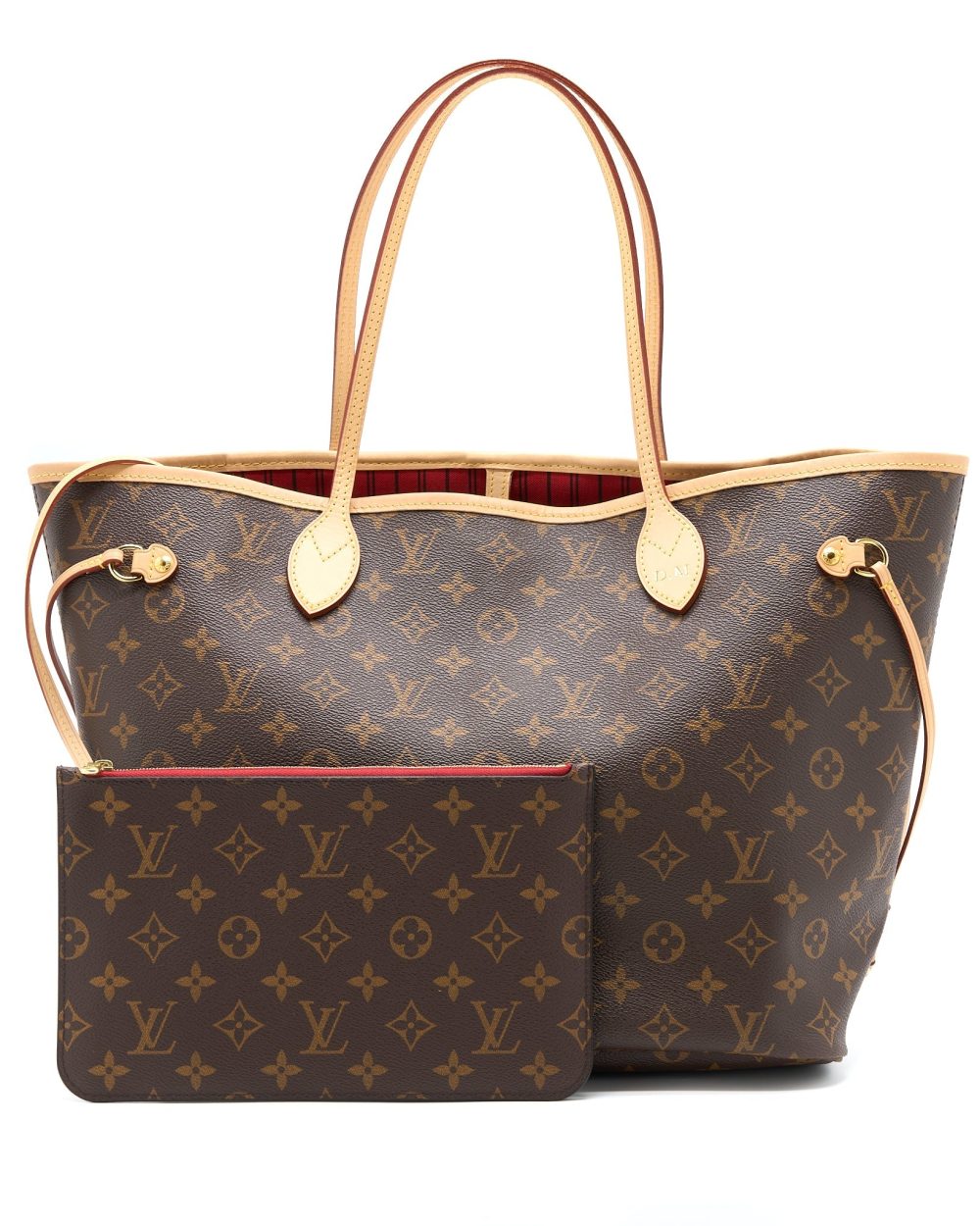 AAA Replica Louis Vuitton LV NEVERFULL MM MONOGRAM CANVAS GHW