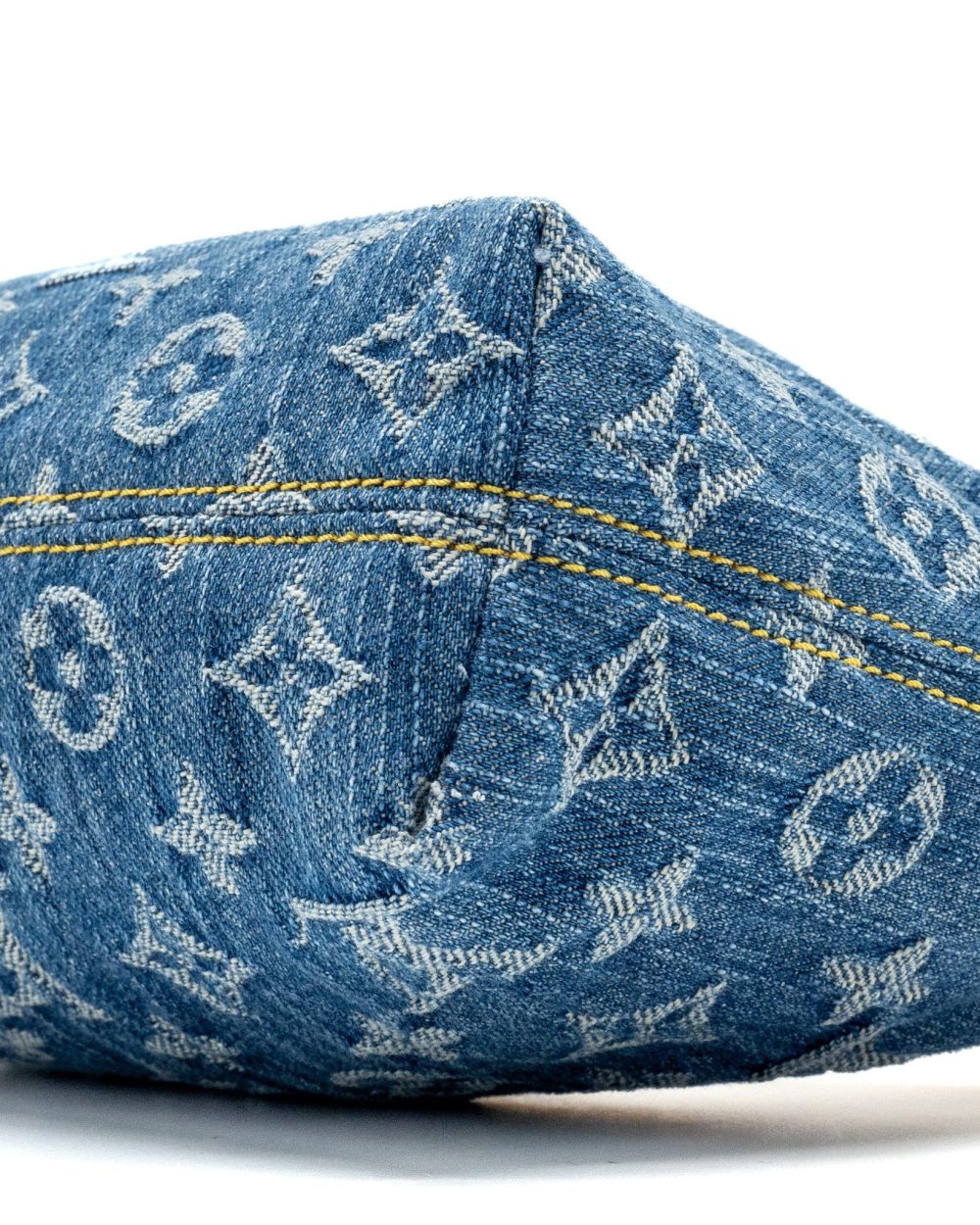 AAA Replica Louis Vuitton LV HILLS POCHETTE MONOGRAM DENIM BLUE GHW