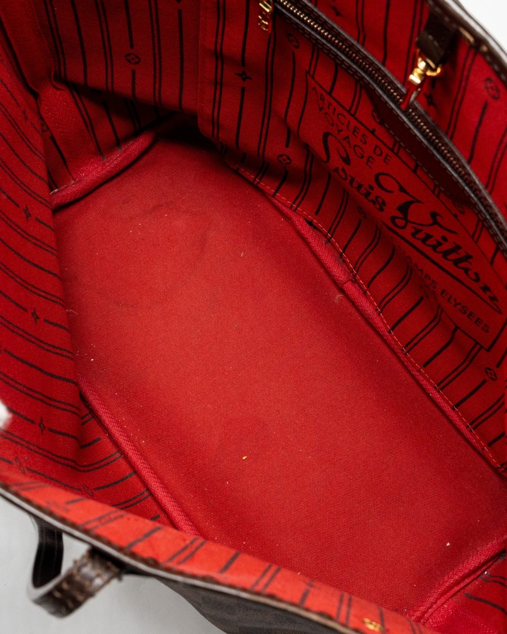 AAA Replica Louis Vuitton LV NEVERFULL MM DENIER EBENE CANVAS GHW
