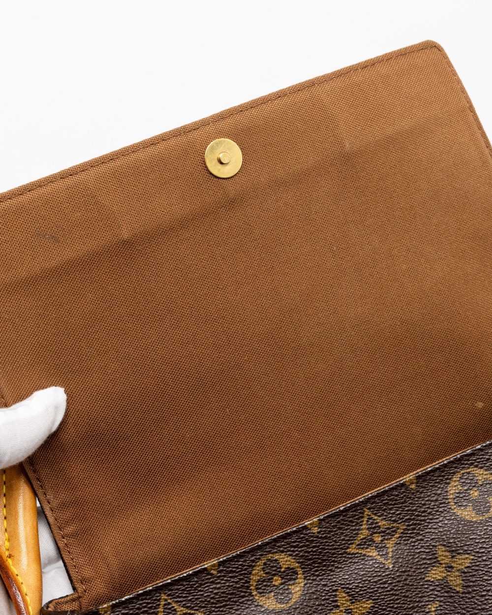 AAA Replica Louis Vuitton LV VINTAGE MINI LOOPING SHOULDER BAG MONOGRAM CANVAS GHW