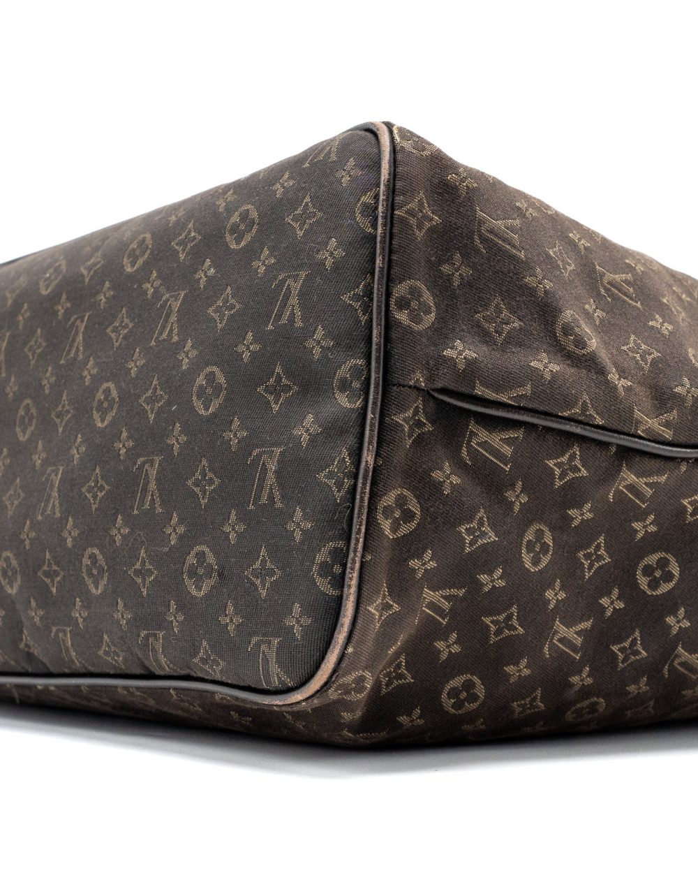 AAA Replica Louis Vuitton LV VINTAGE NEVERFULL MM FABRIC DARK BROWN GHW