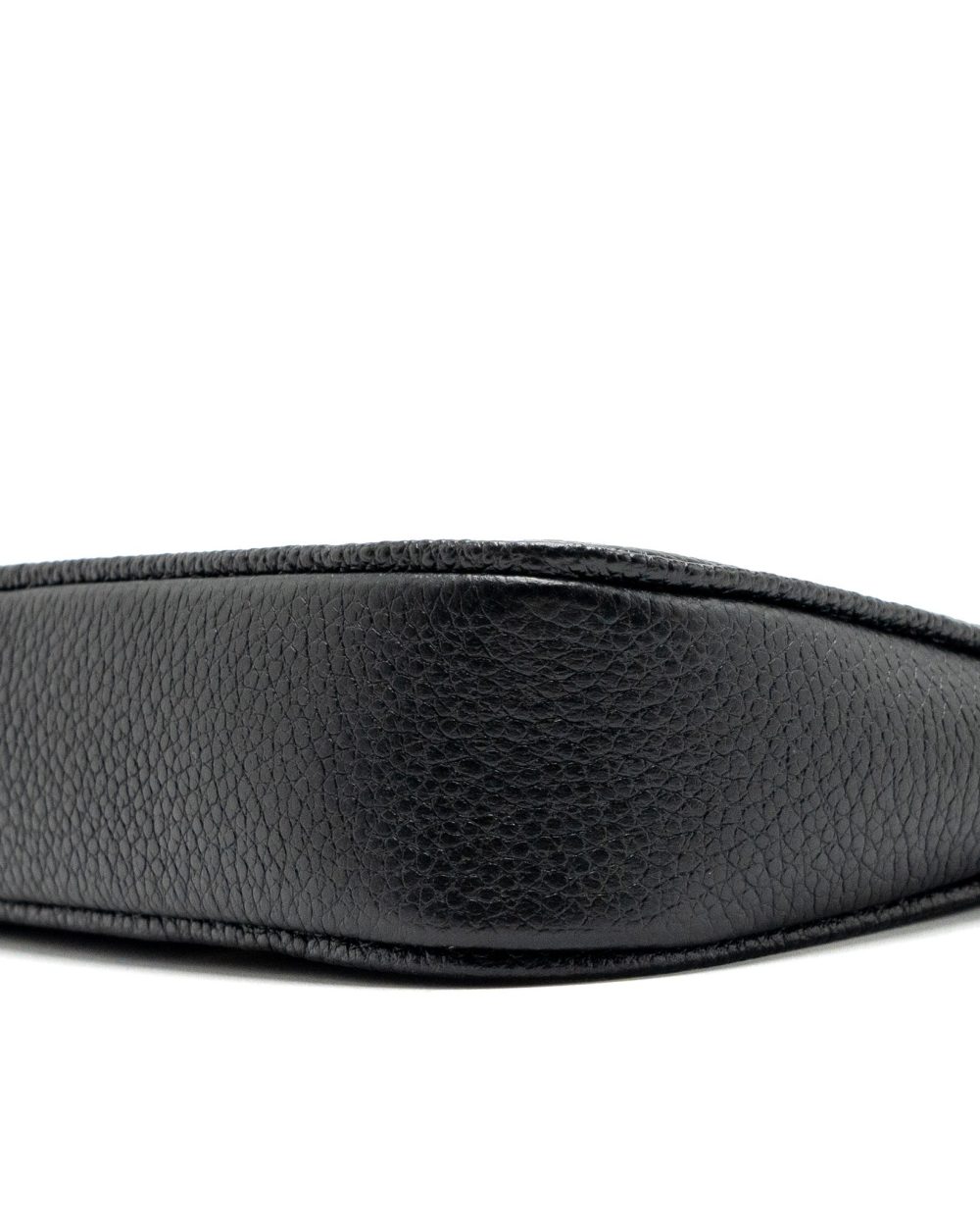 AAA Replica Louis Vuitton LV MINI POCHETTE ACCESSORIES MONOGRAM EMPREINTE BLACK/ BEIGE GHW