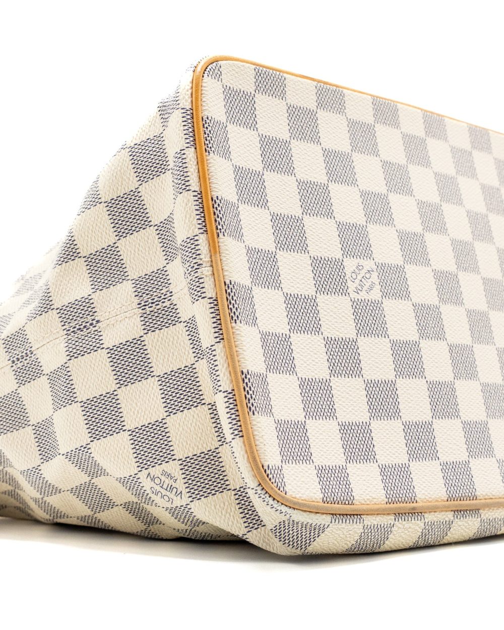 AAA Replica Louis Vuitton LV SALEYA MM DAMIER AZUR CANVAS GHW