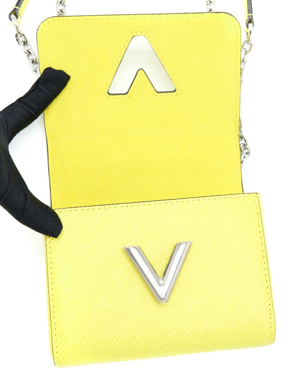 AAA Replica Louis Vuitton LV MINI TWIST EPI ACID GREEN SHW
