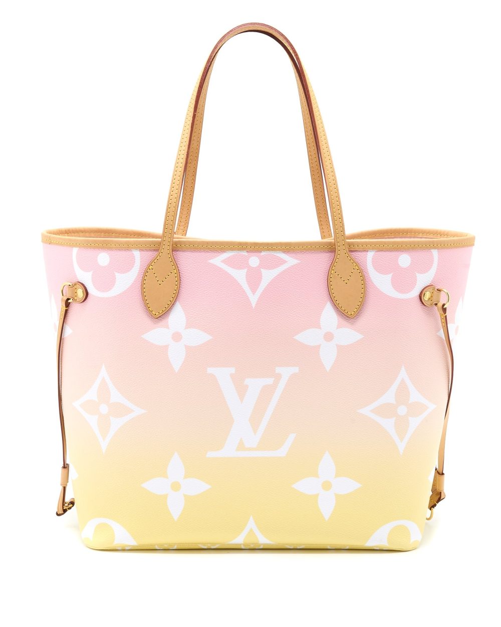 AAA Replica Louis Vuitton LV NEVERFULL MM BY THE POOL OMBRÉ ROSE GHW