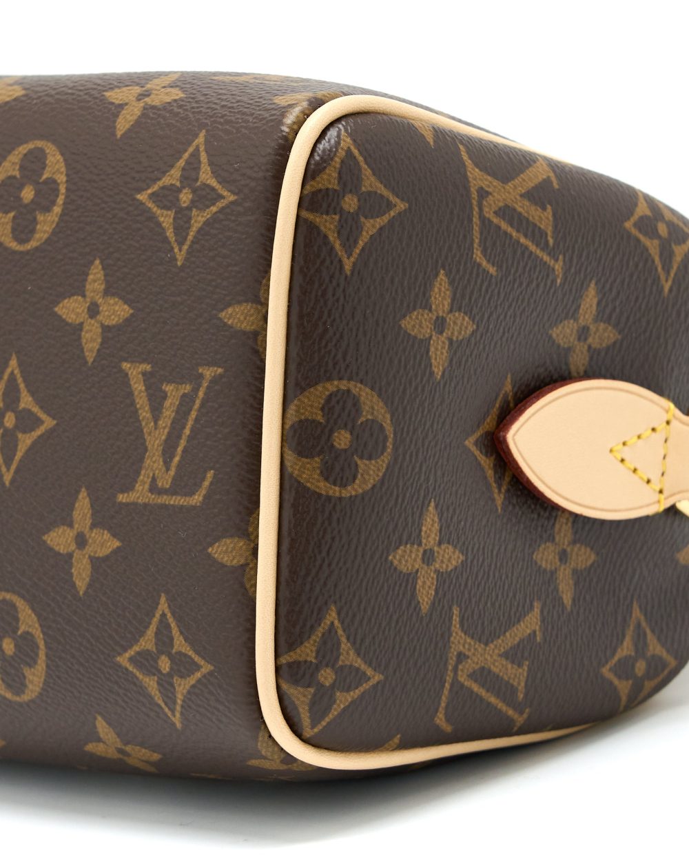 AAA Replica Louis Vuitton LV SPEEDY BANDOULIERE 20 MONOGRAM CANVAS WITH FUCHSIA STRAP GHW