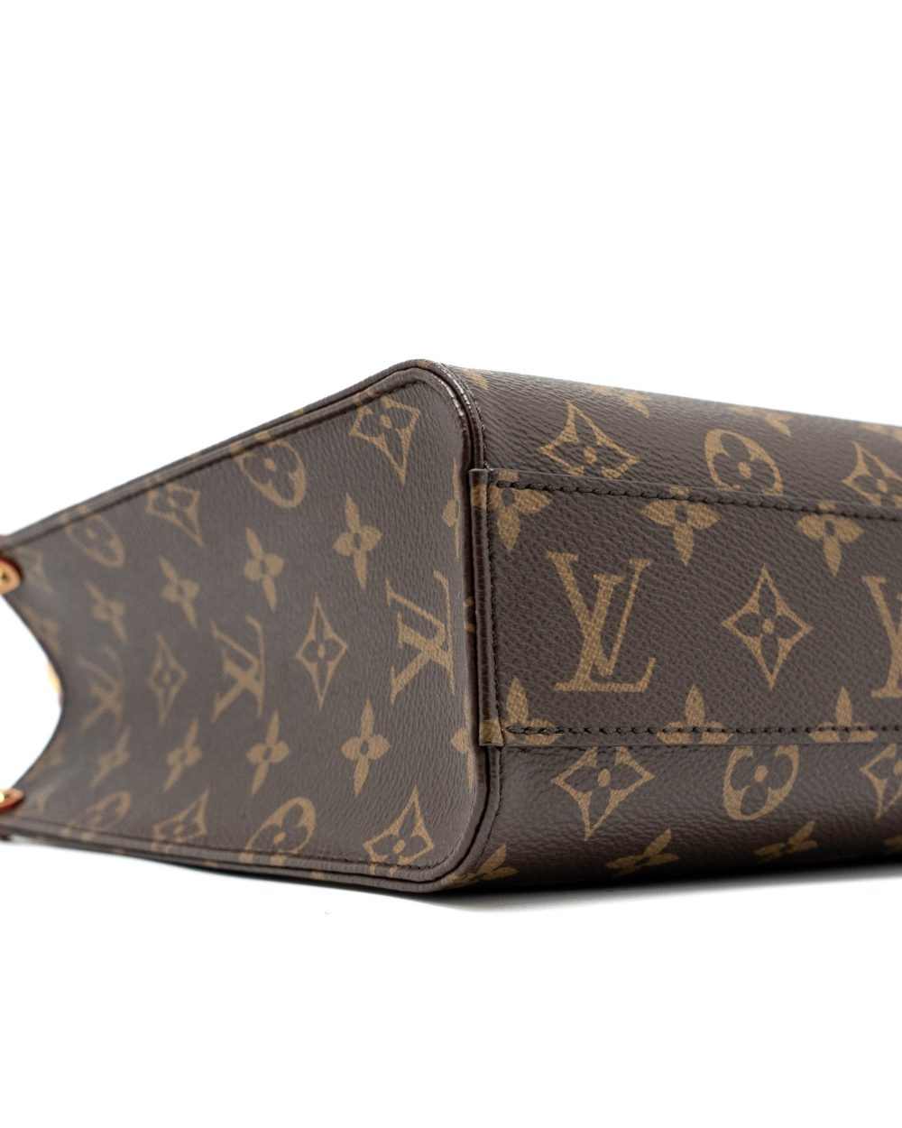 AAA Replica Louis Vuitton LV SAC PLAT BB MONOGRAM CANVAS GHW (NEW VERSION)