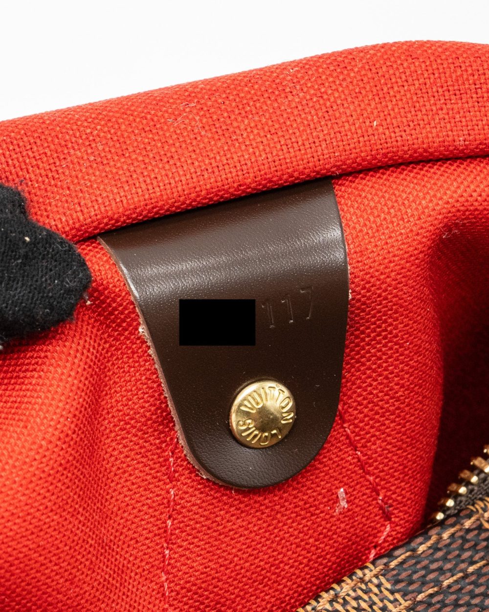 AAA Replica Louis Vuitton LV SPEEDY BANDOULIERE 30 DAMIER EBENE GHW