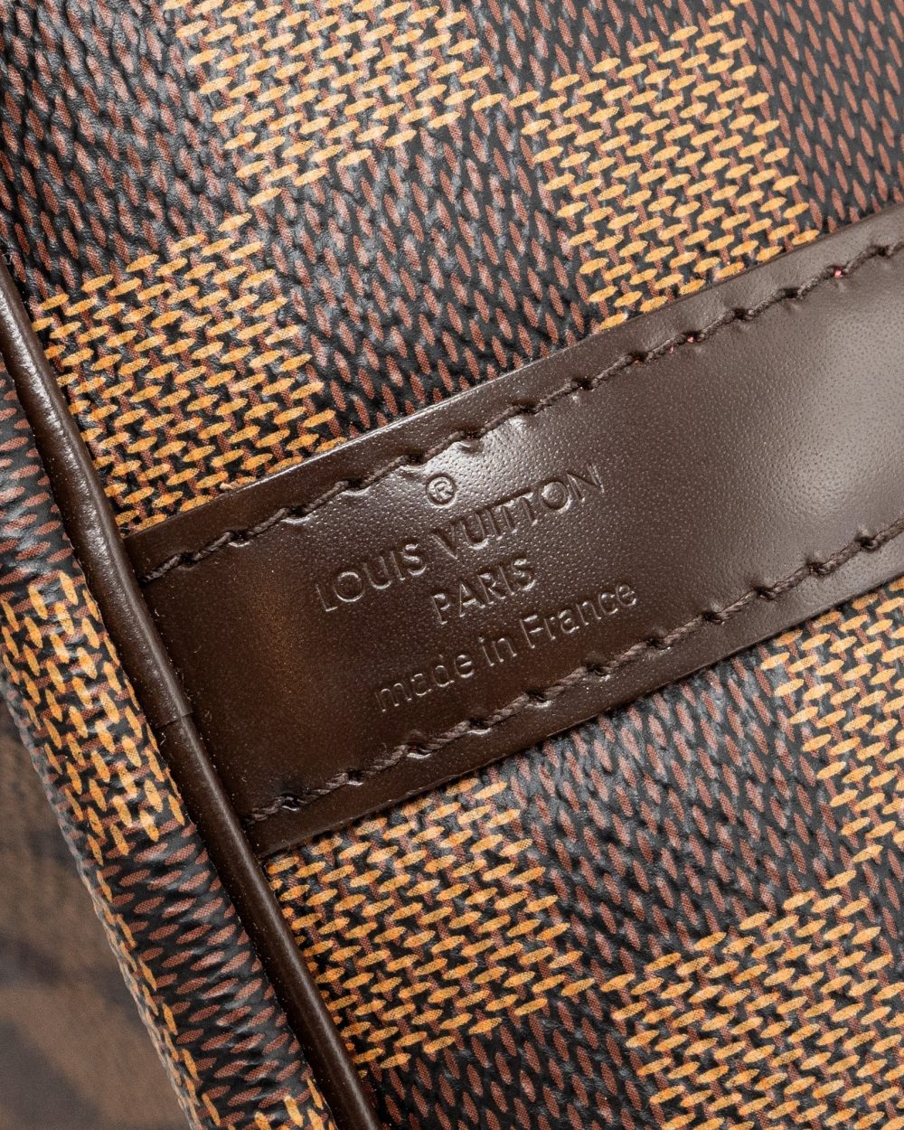 AAA Replica Louis Vuitton LV SPEEDY BANDOULIERE 30 DAMIER EBENE GHW