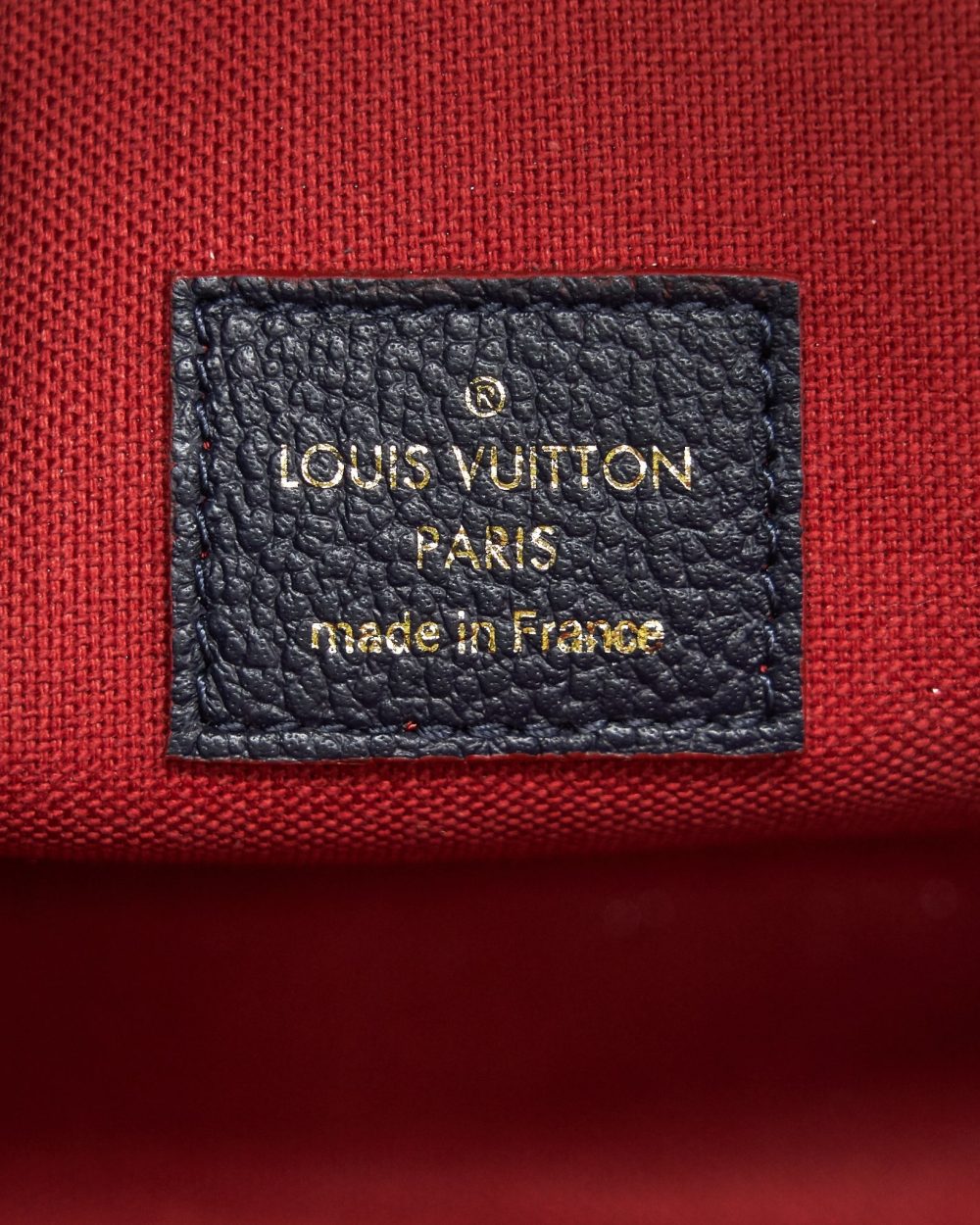 AAA Replica Louis Vuitton LV FELICIE POCHETTE MONOGRAM EMPREINTE LEATHER MARINE ROUGE