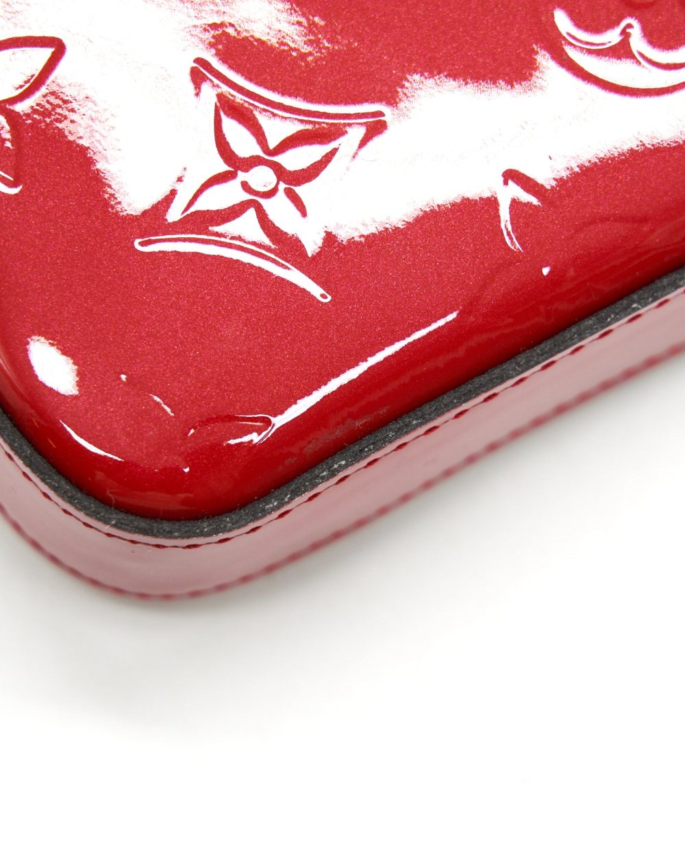 AAA Replica Louis Vuitton LV POCHETTE FELICIE MONOGRAM PATENT LEATHER
